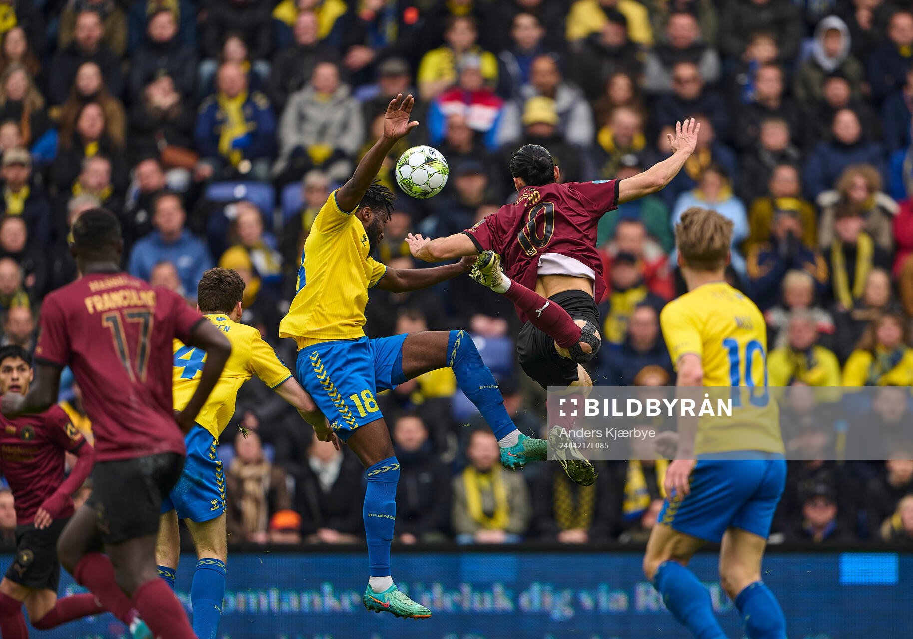 [DK=20240421: 3F Superliga på Brøndby Stadion - Brøndby