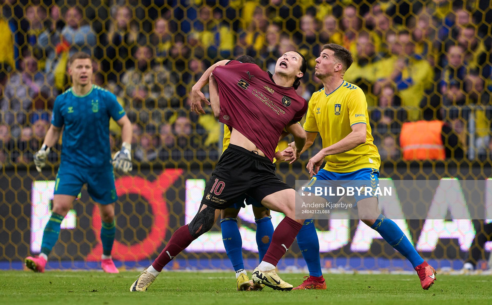 [DK=20240421: 3F Superliga på Brøndby Stadion - Brøndby