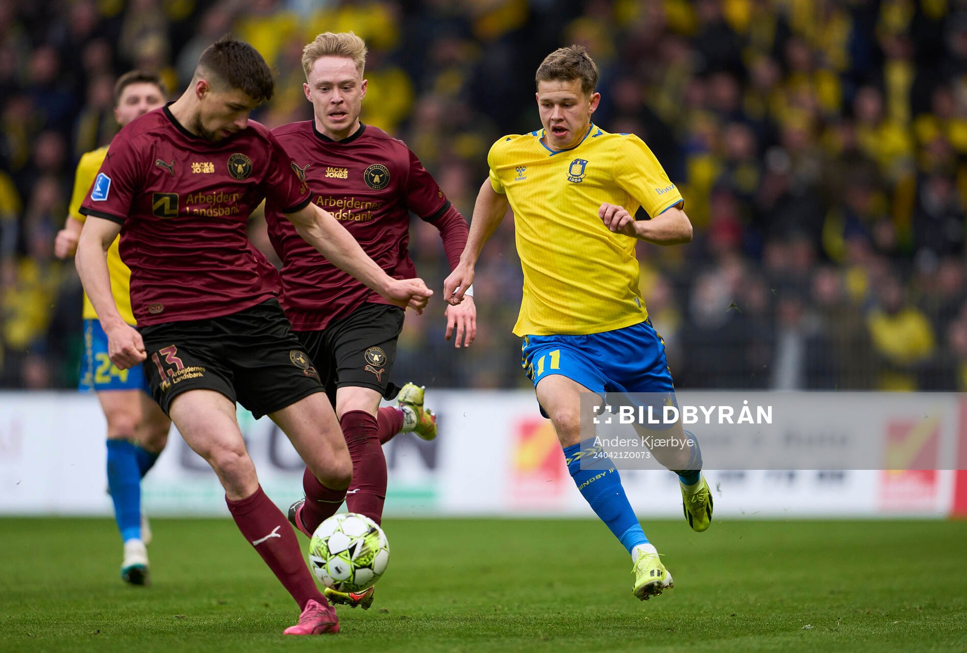 [DK=20240421: 3F Superliga på Brøndby Stadion - Brøndby