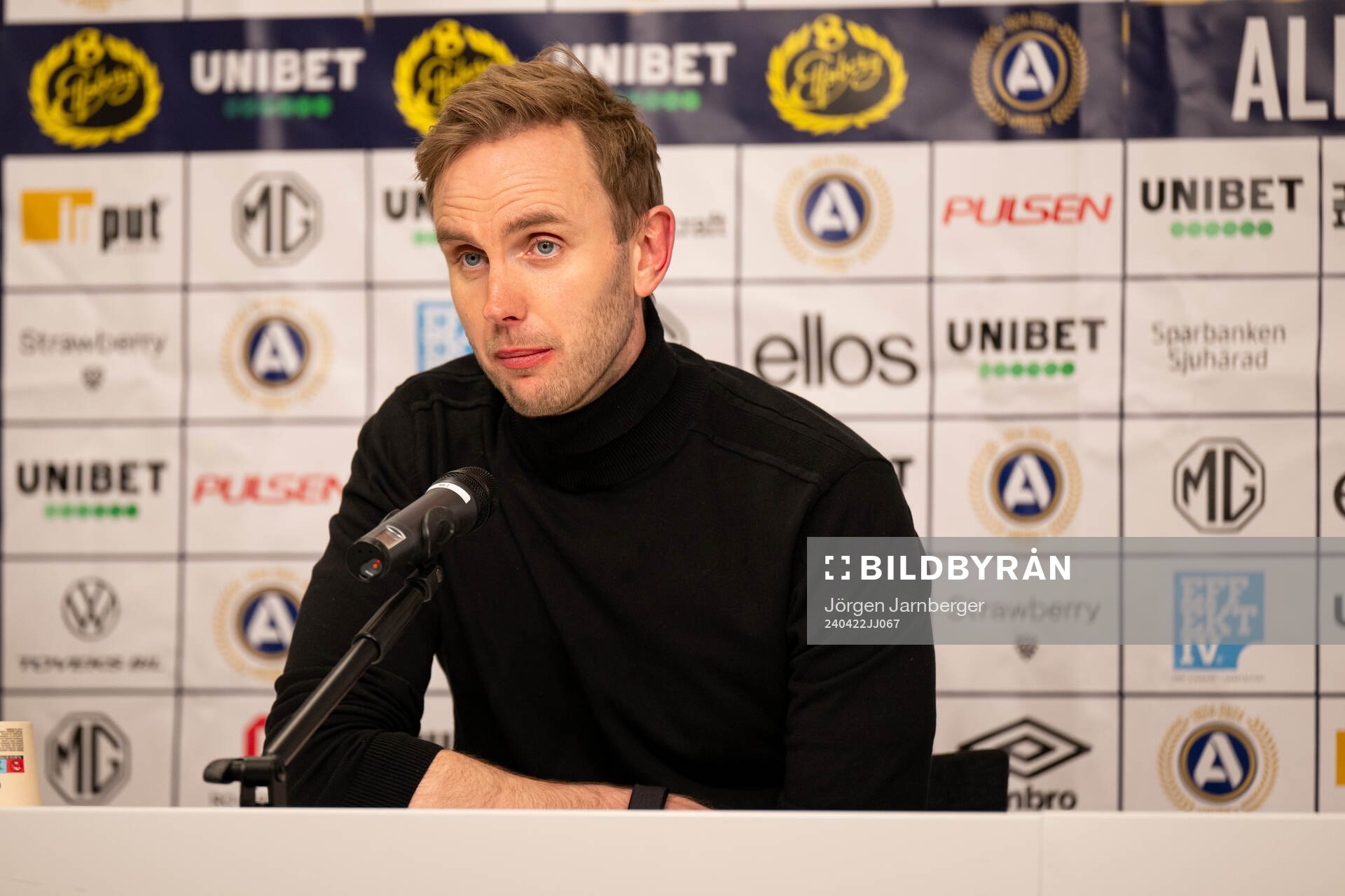 Kalmars tränare Henrik Jensen