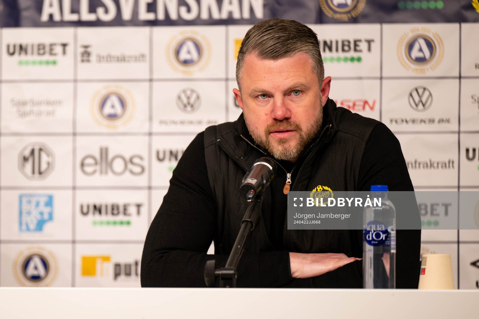 Elfsborgs manager Jimmy Thelin