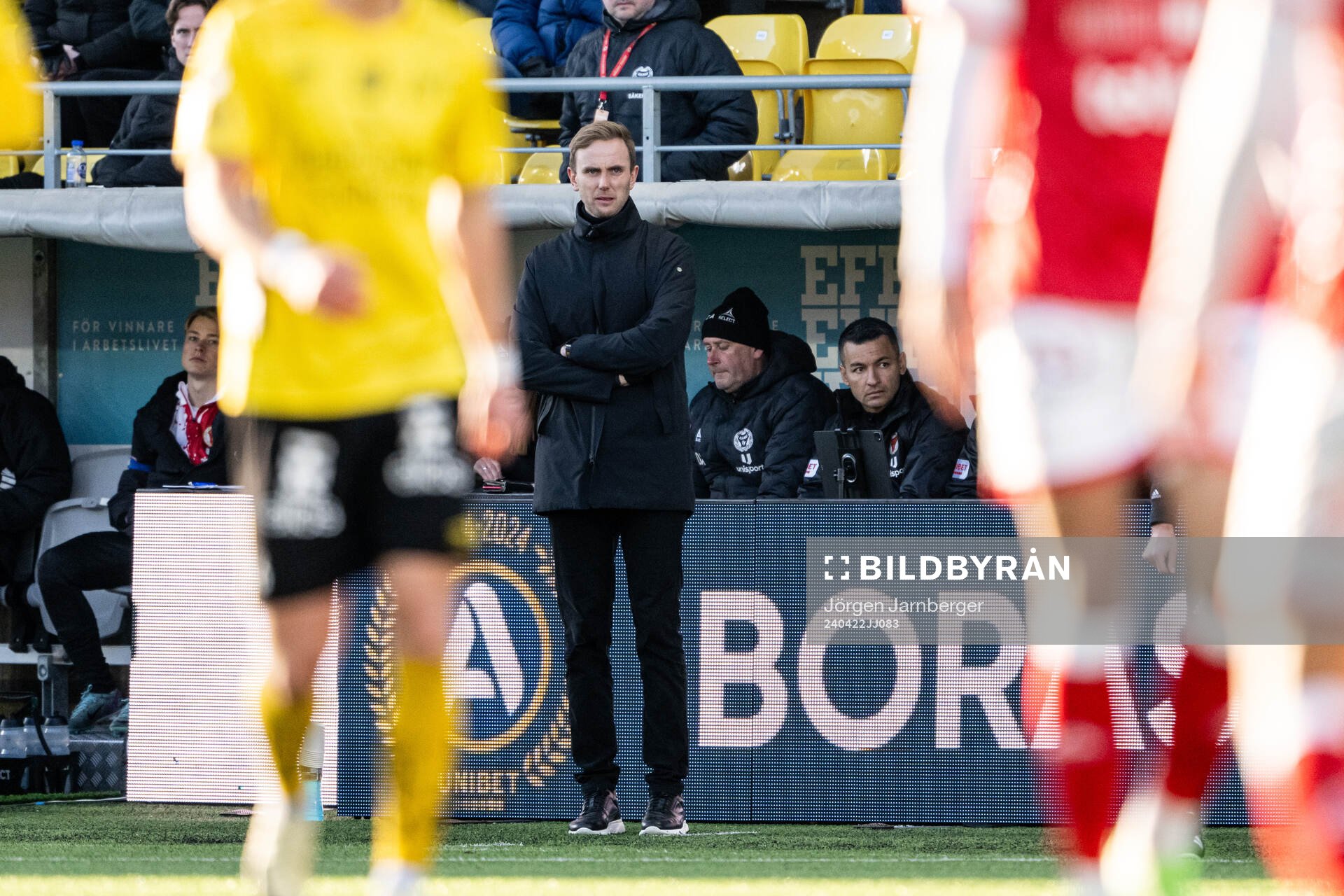 Kalmars tränare Henrik Jensen