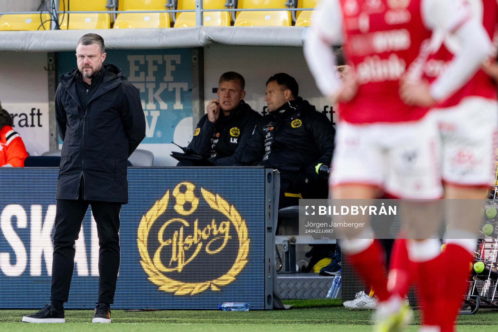 Elfsborgs manager Jimmy Thelin