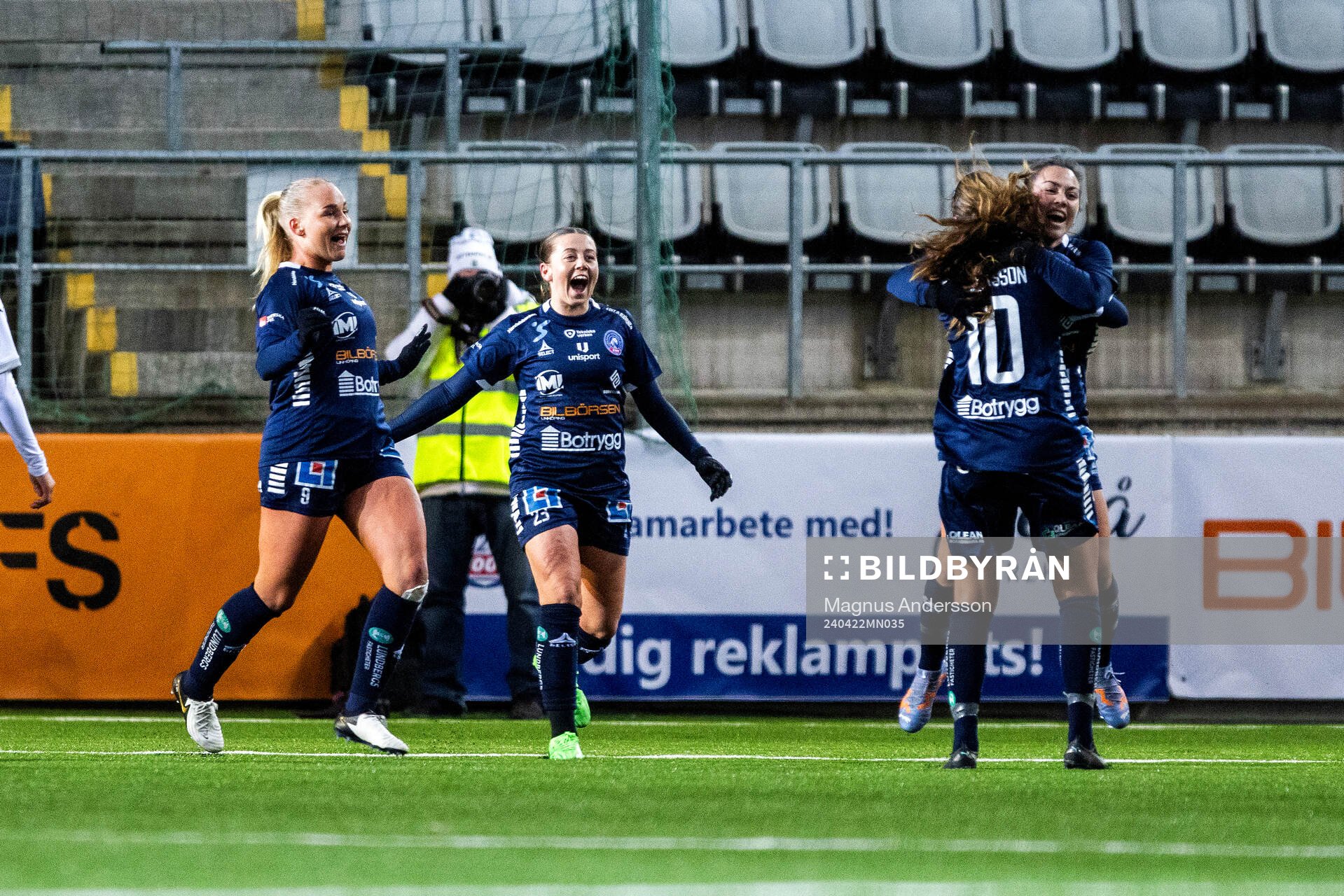 Linköpings Cathinka Tandberg, Cornelia Kapocs  och