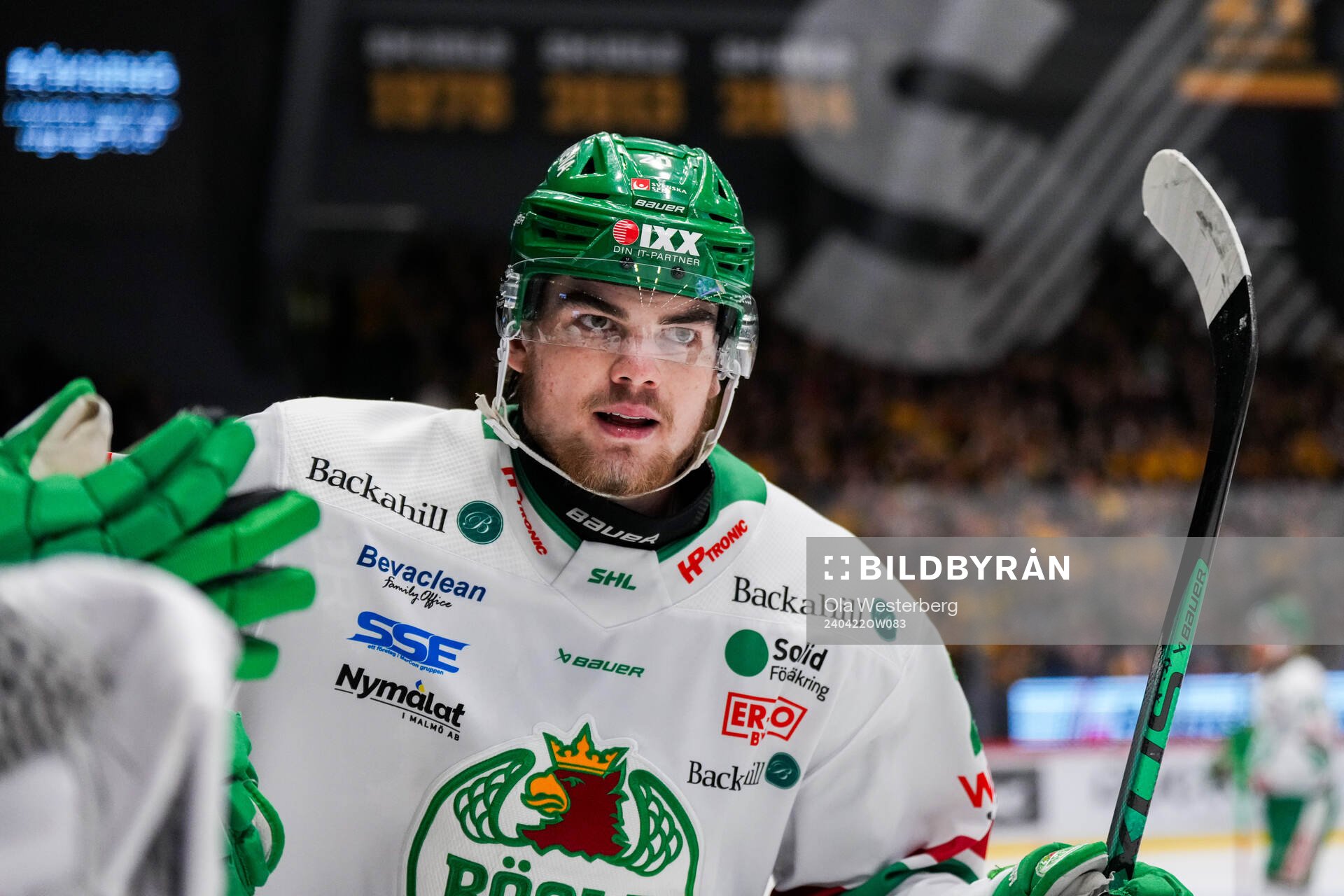 Rögles Lian Bichsel jublar