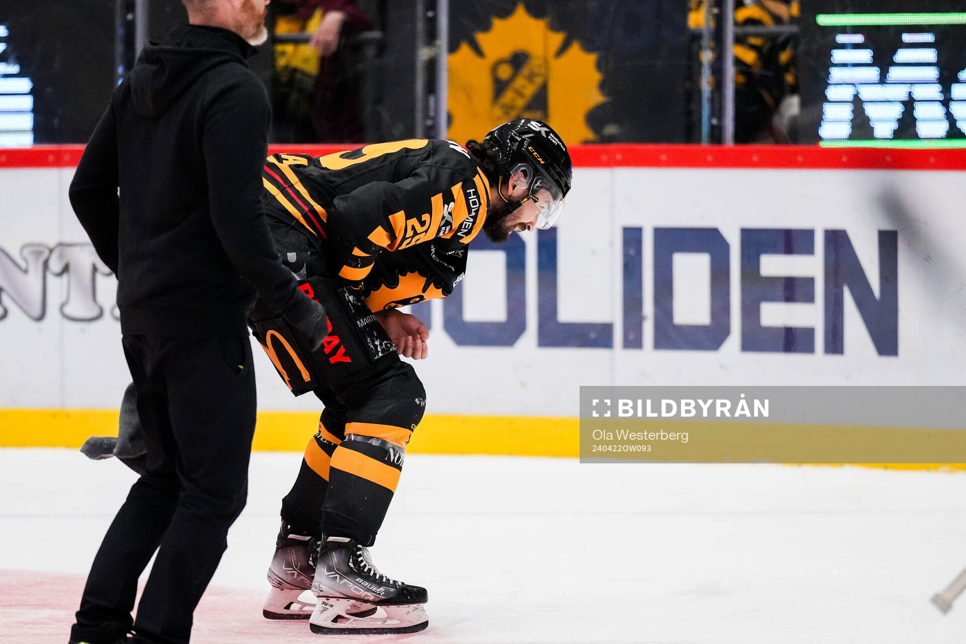 Skellefteås Dylan Sikura utgår skadad