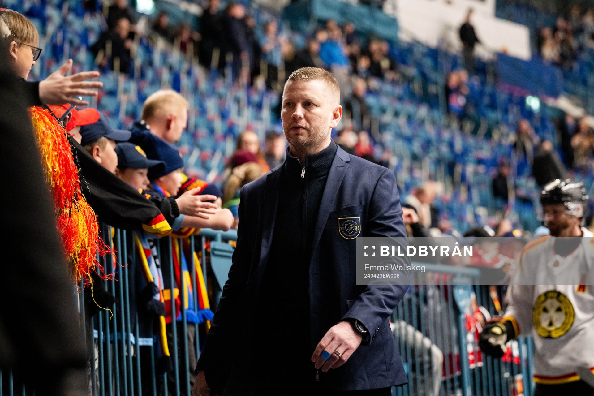 Djurgårdens tränare Michael Holmqvist