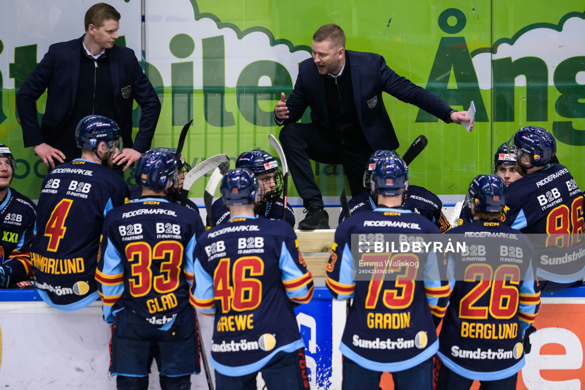Djurgårdens tränare Michael Holmqvist