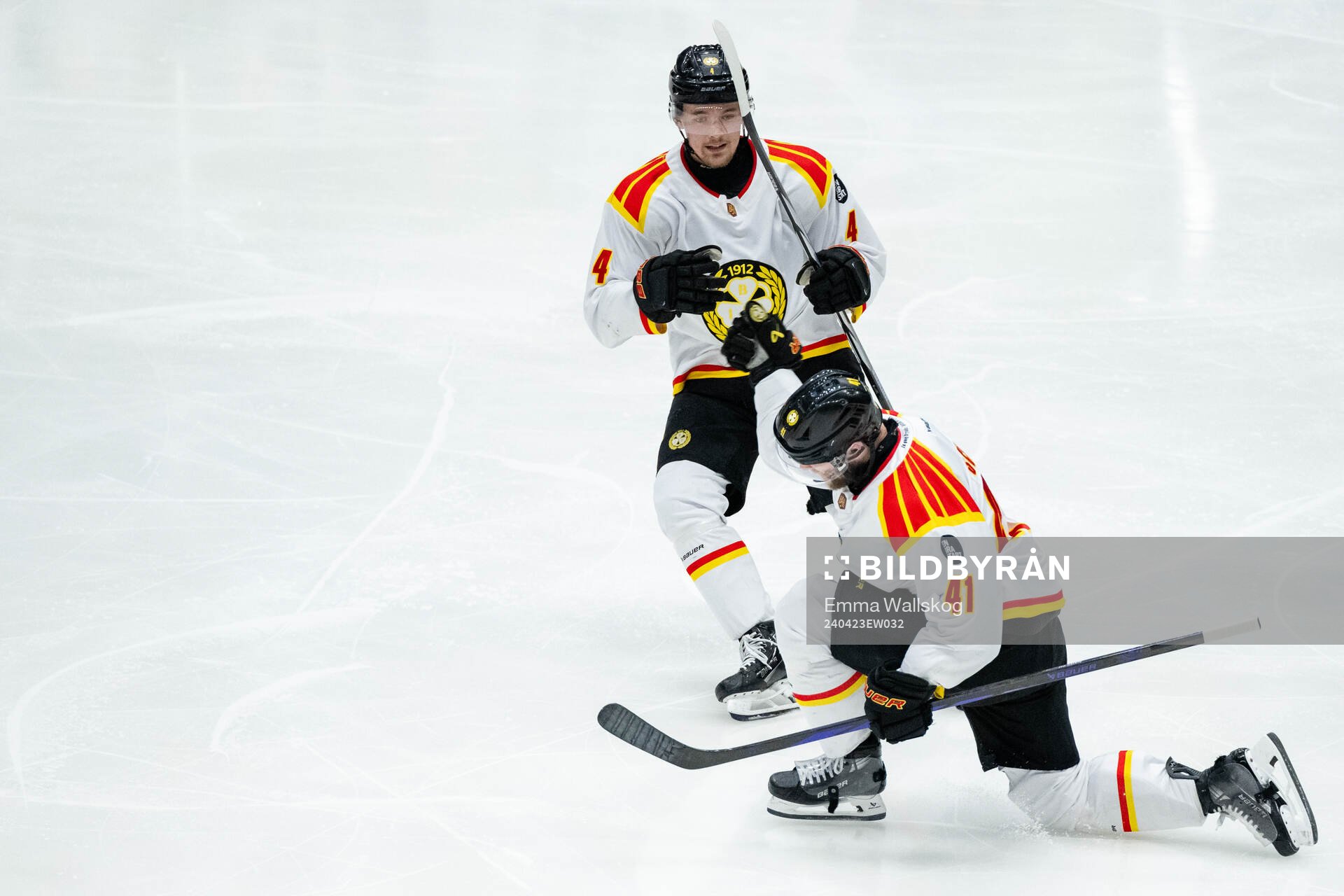 Brynäs Theo Lindstein och Greg Scott kjbualr