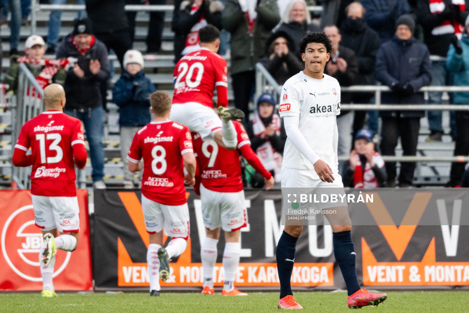 Helsingborgs Milan Silva Rasmussen deppar
