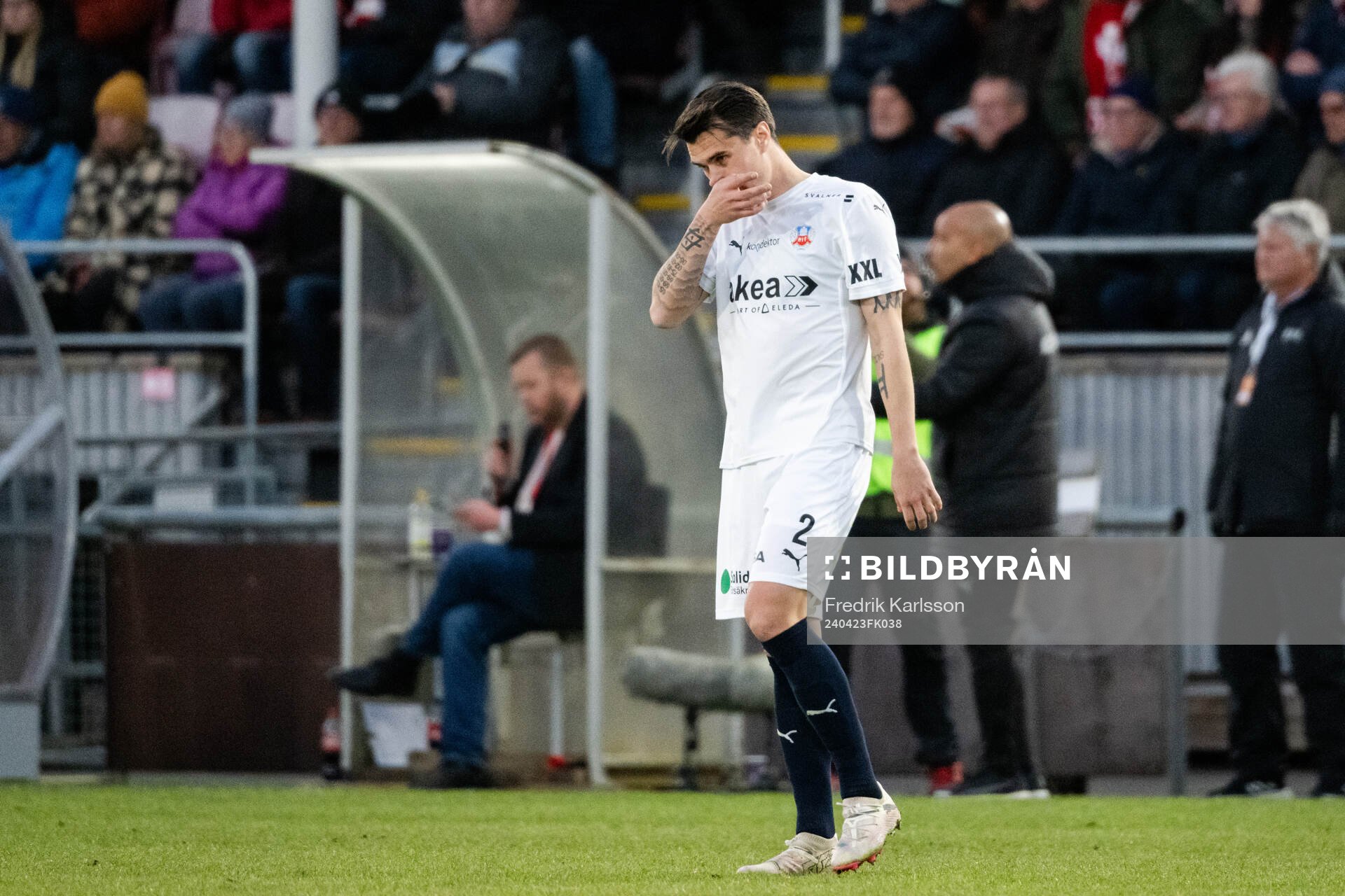 Helsingborgs Jon Birkfeldt deppar