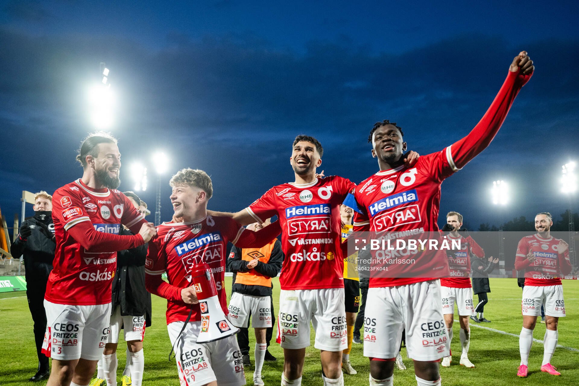 Degerfors Abdelkarim Mammar Chaouche, Gustav Lindgren ,