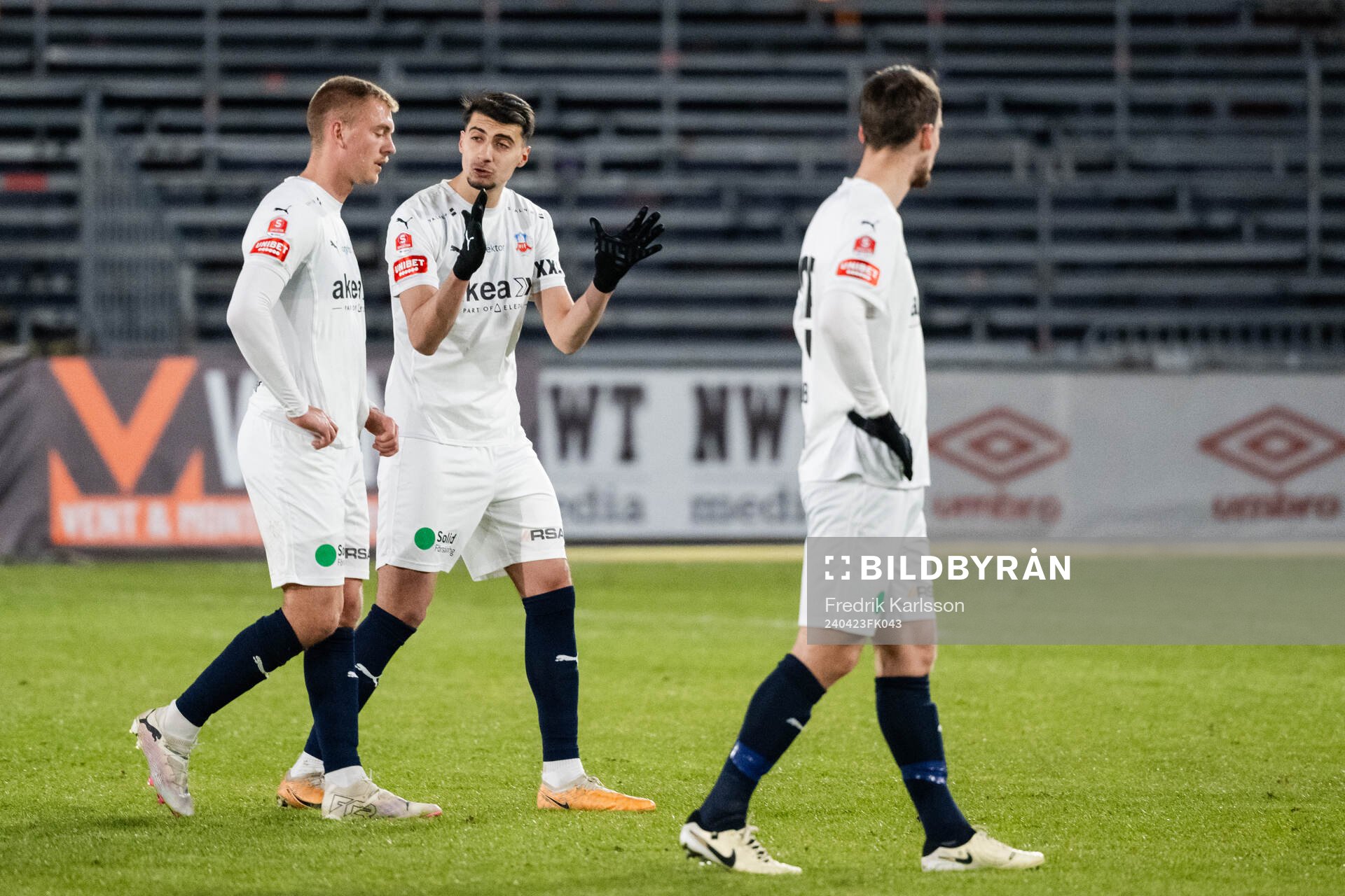 Helsingborgs spelare deppar