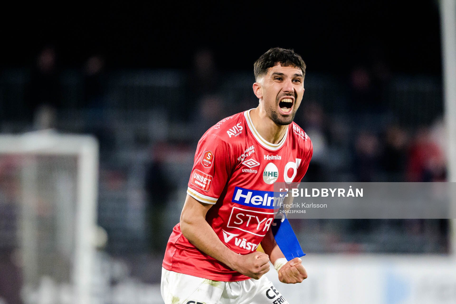 Degerfors Elyas Bouzaiene jublar