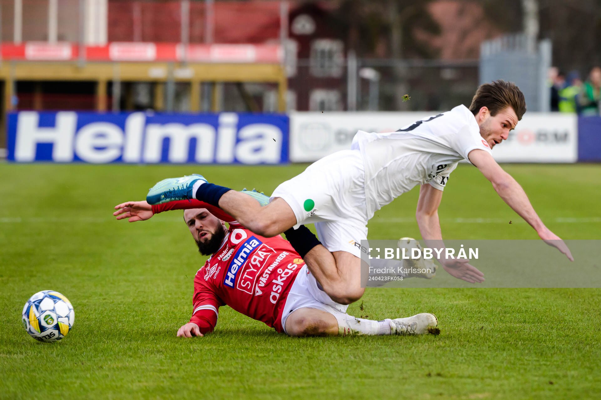 Degerfors Abdelkarim Mammar Chaouche och Helsingborgs