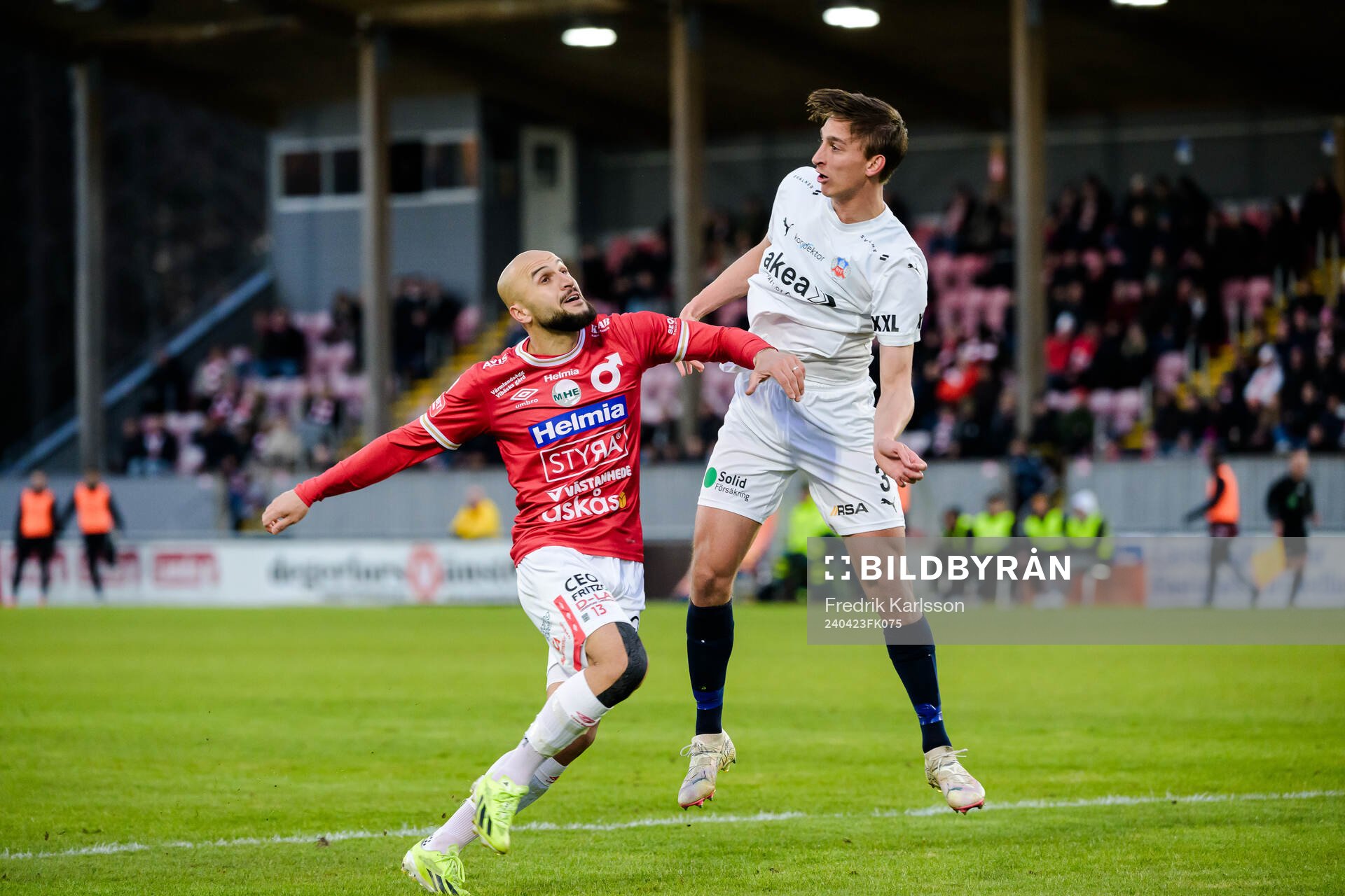 Degerfors Pashang Abdulla och Helsingborgs Wilhelm Nilsson