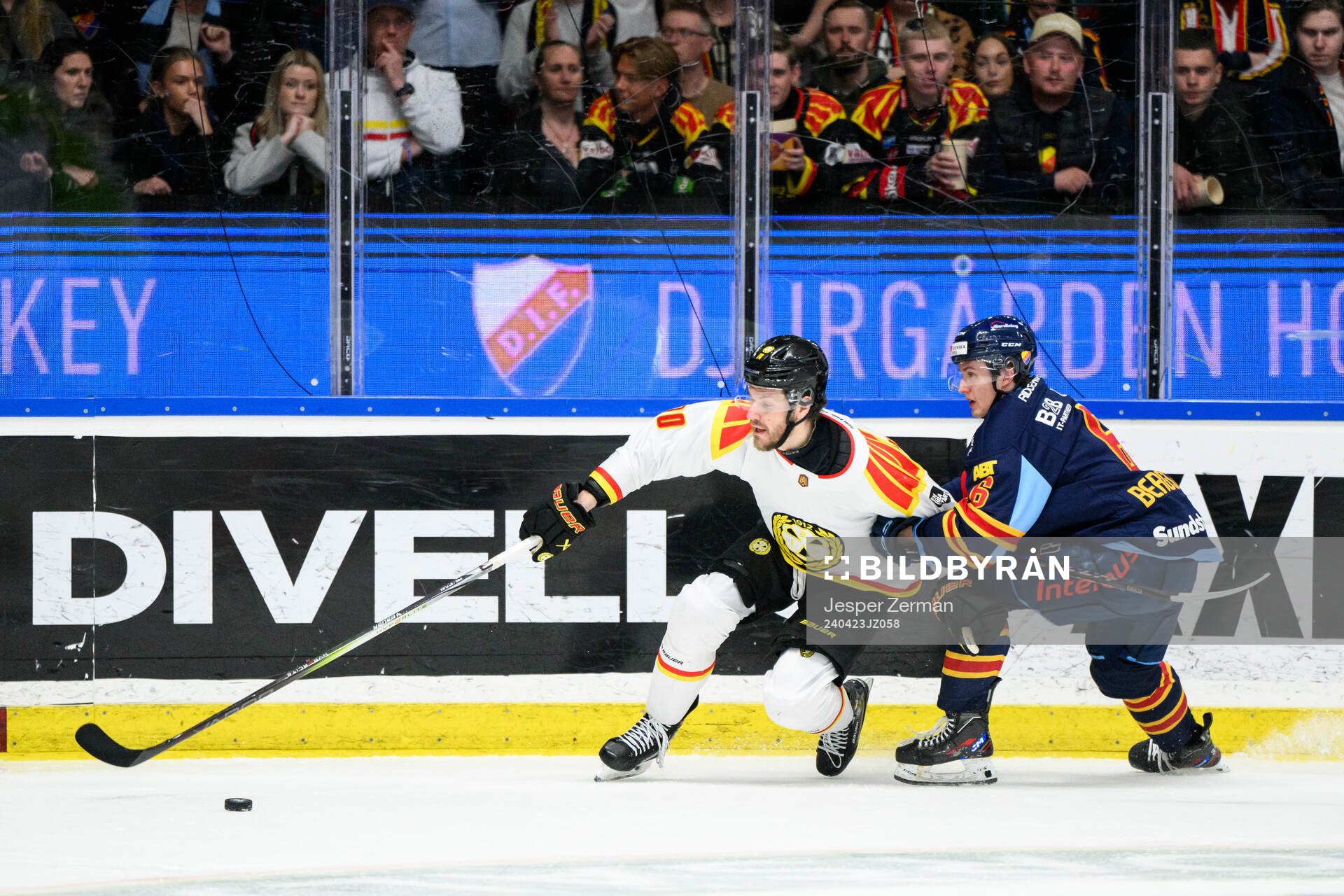 Brynäs Miks Indrasis och Djurgårdens Arvid Bergström