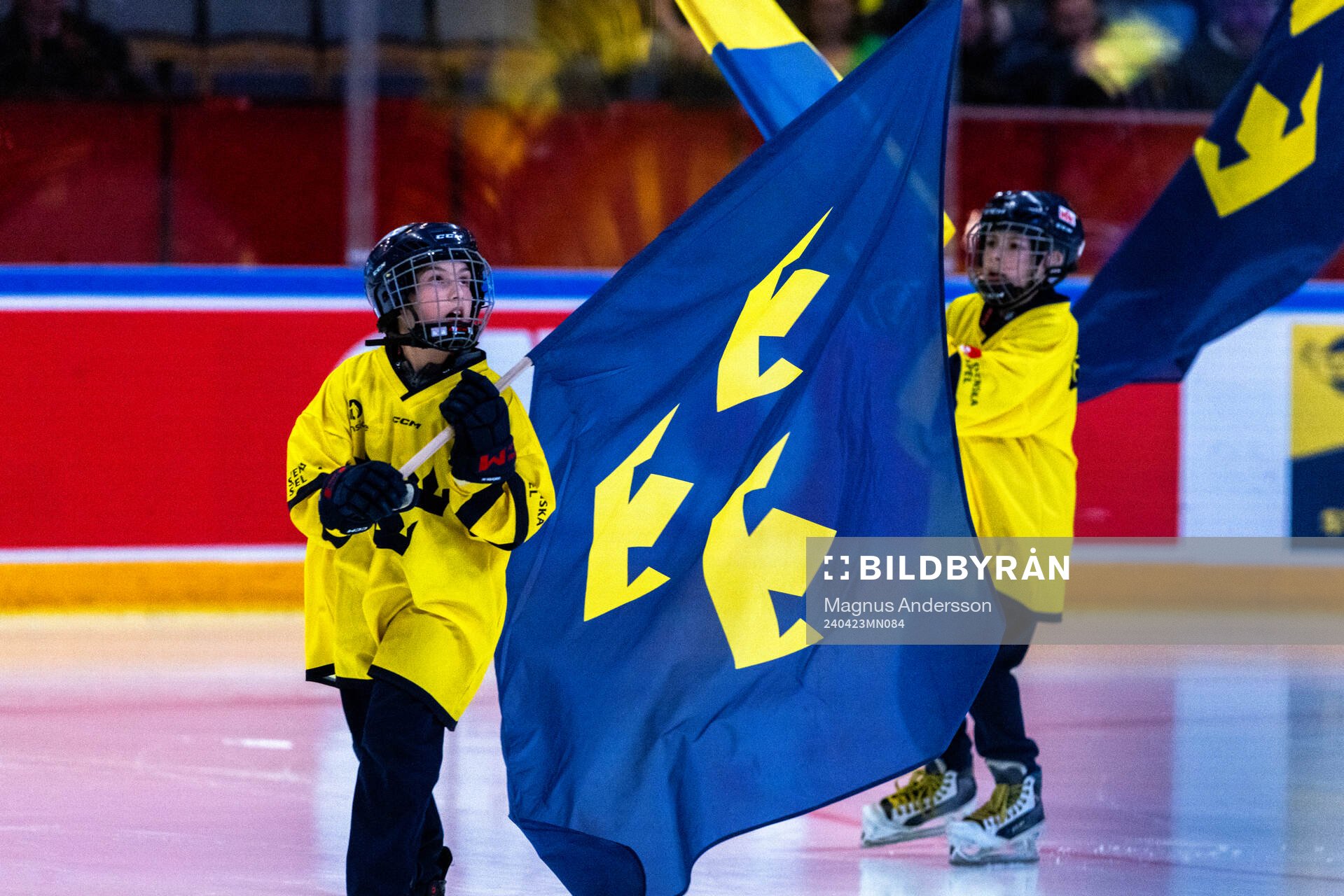 Ahead of the international friendly ice hockey game between