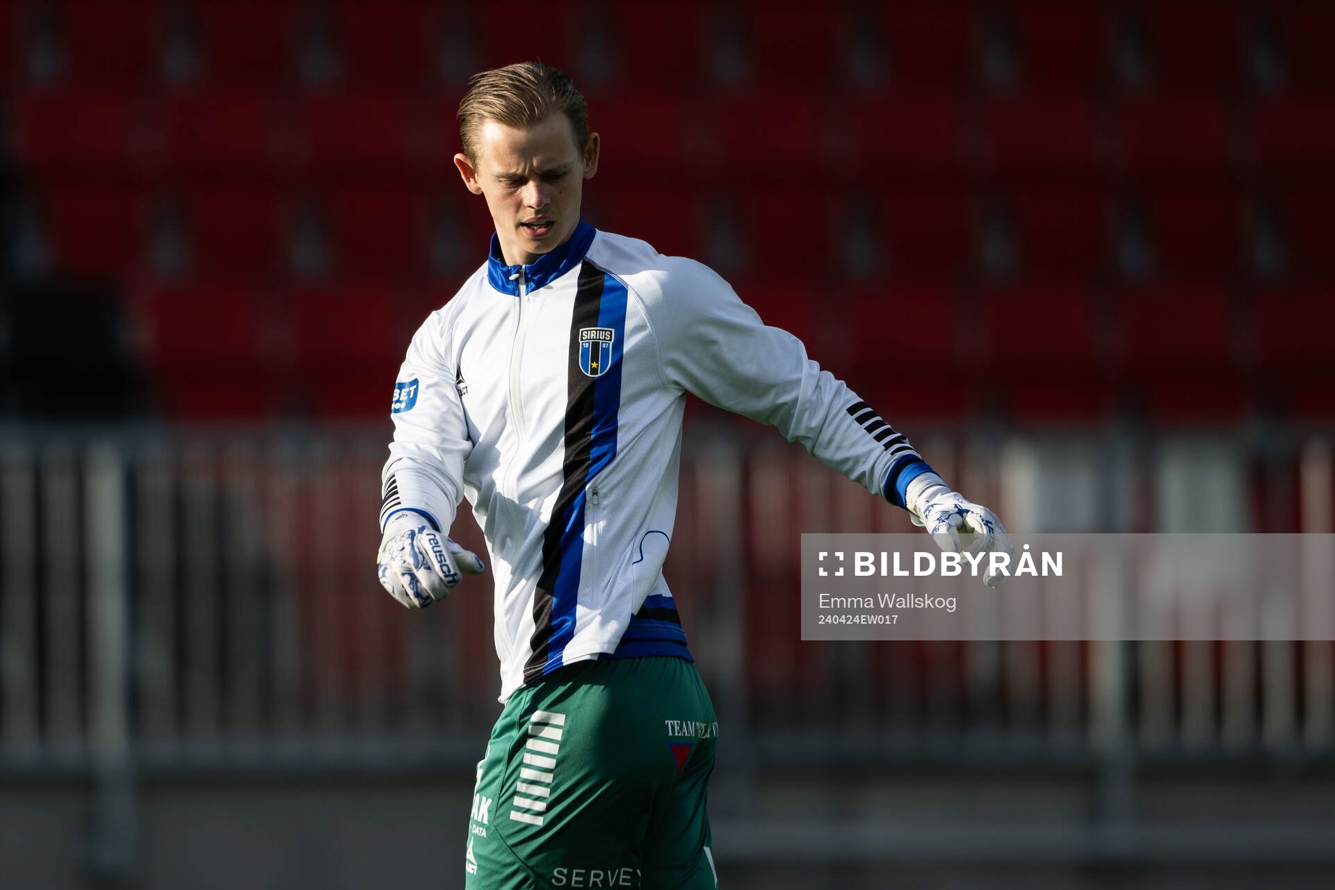 Sirius målvakt Jakob Tånnander