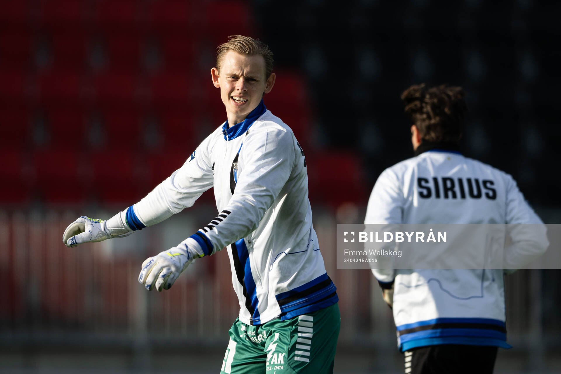 Sirius målvakt Jakob Tånnander