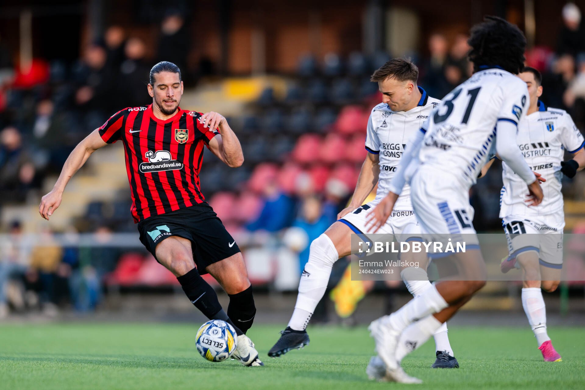 Brommapojkarnas Nikola Vasic och Sirius Henrik Castegren
