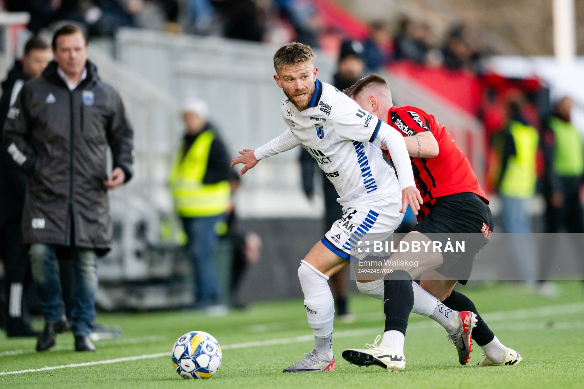 Sirius Dennis Widgren och Brommapojkarnas Rasmus Örqvist