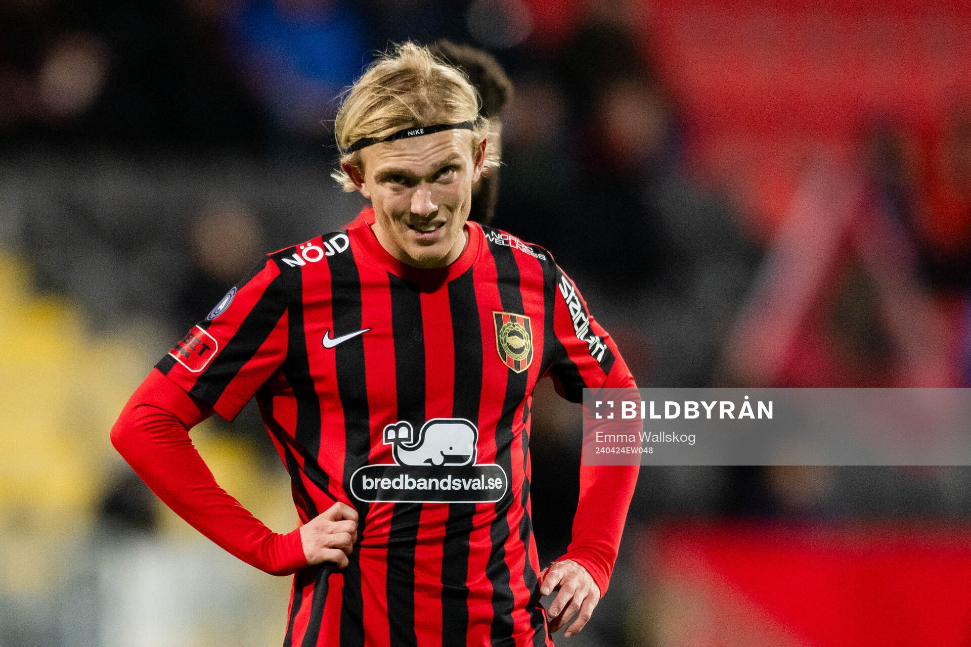 Brommapojkarnas Alexander Jensen deppar