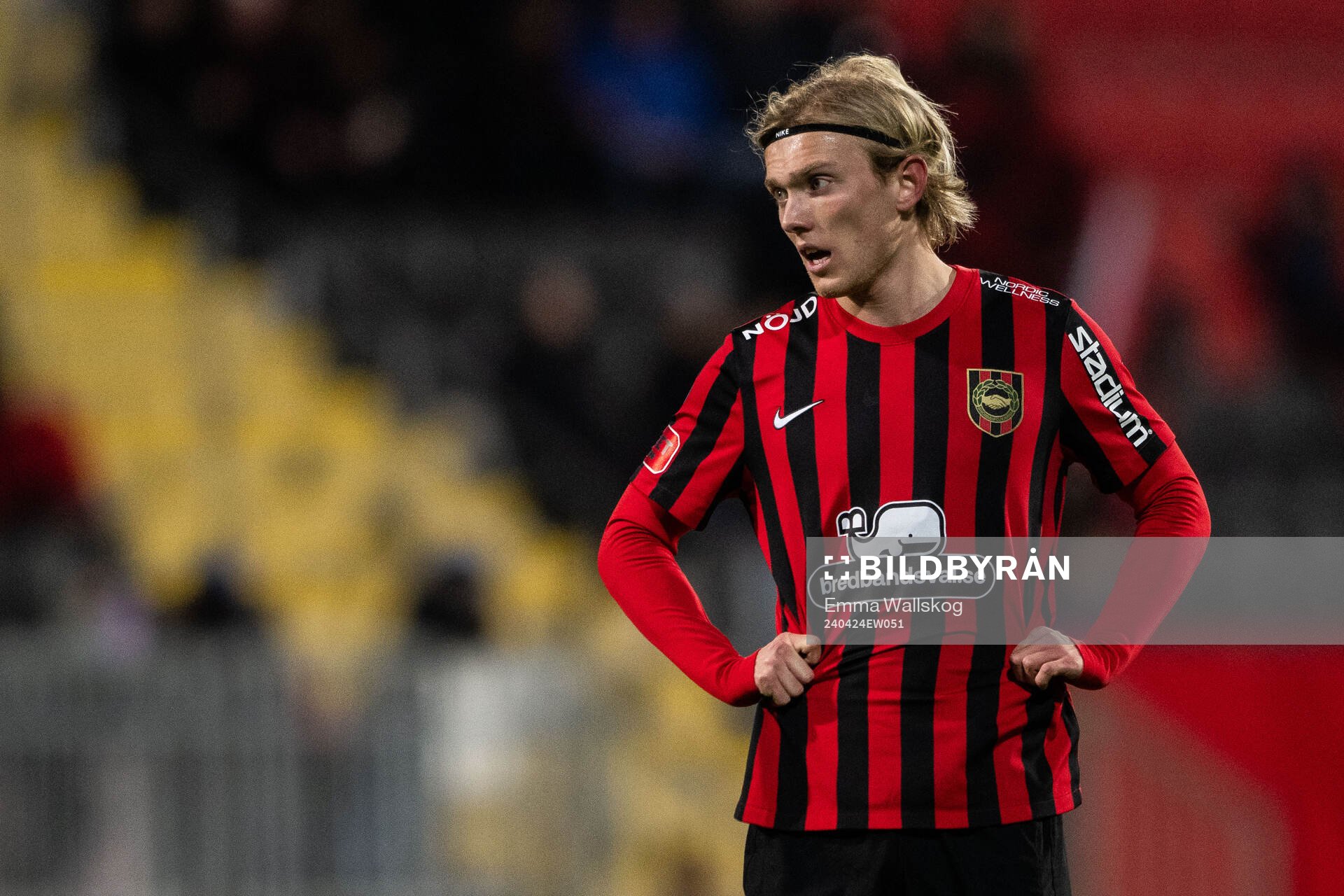 Brommapojkarnas Alexander Jensen deppar