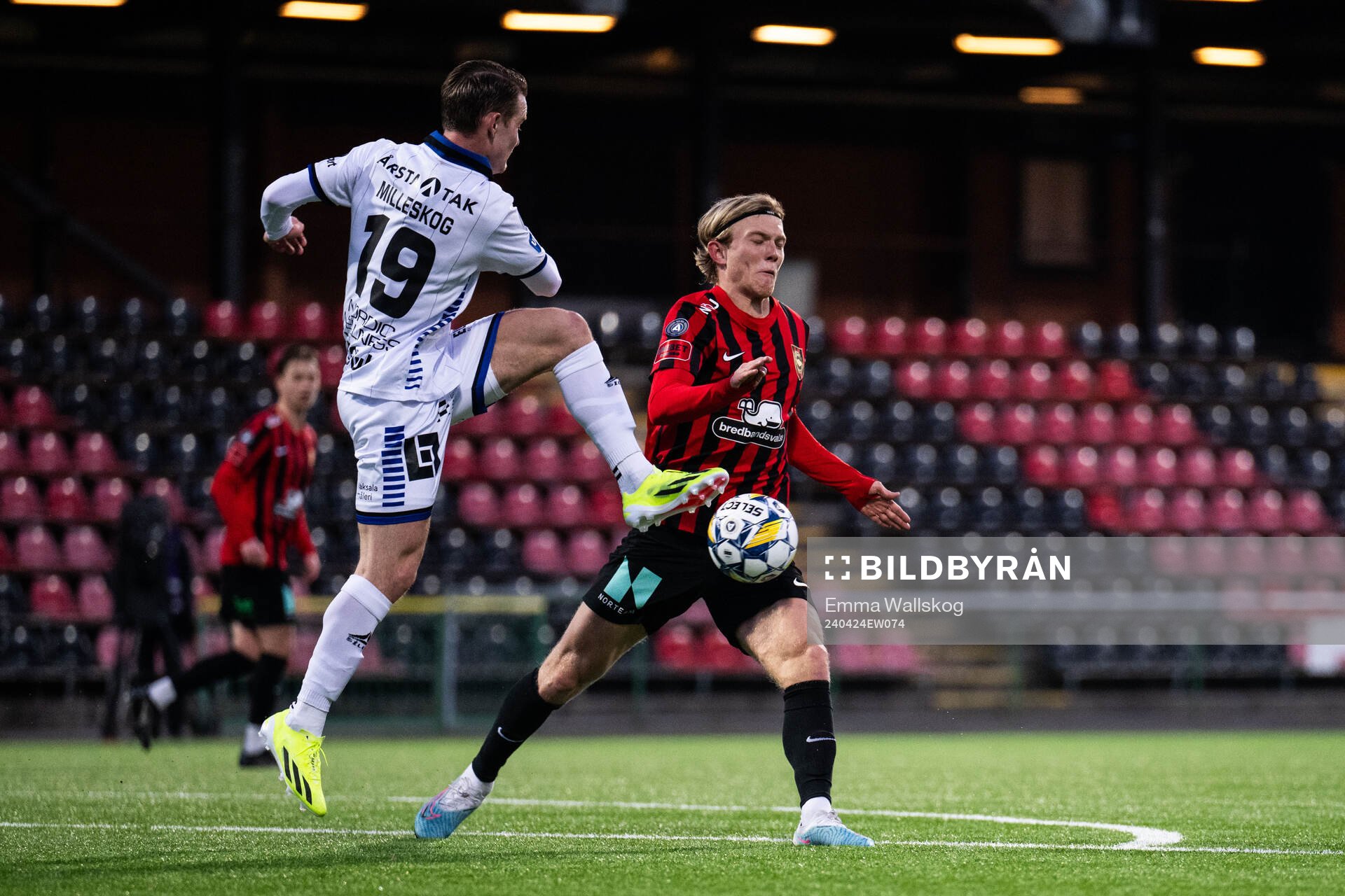 Sirius Noel Milleskog och Brommapojkarnas Alexander Jensen