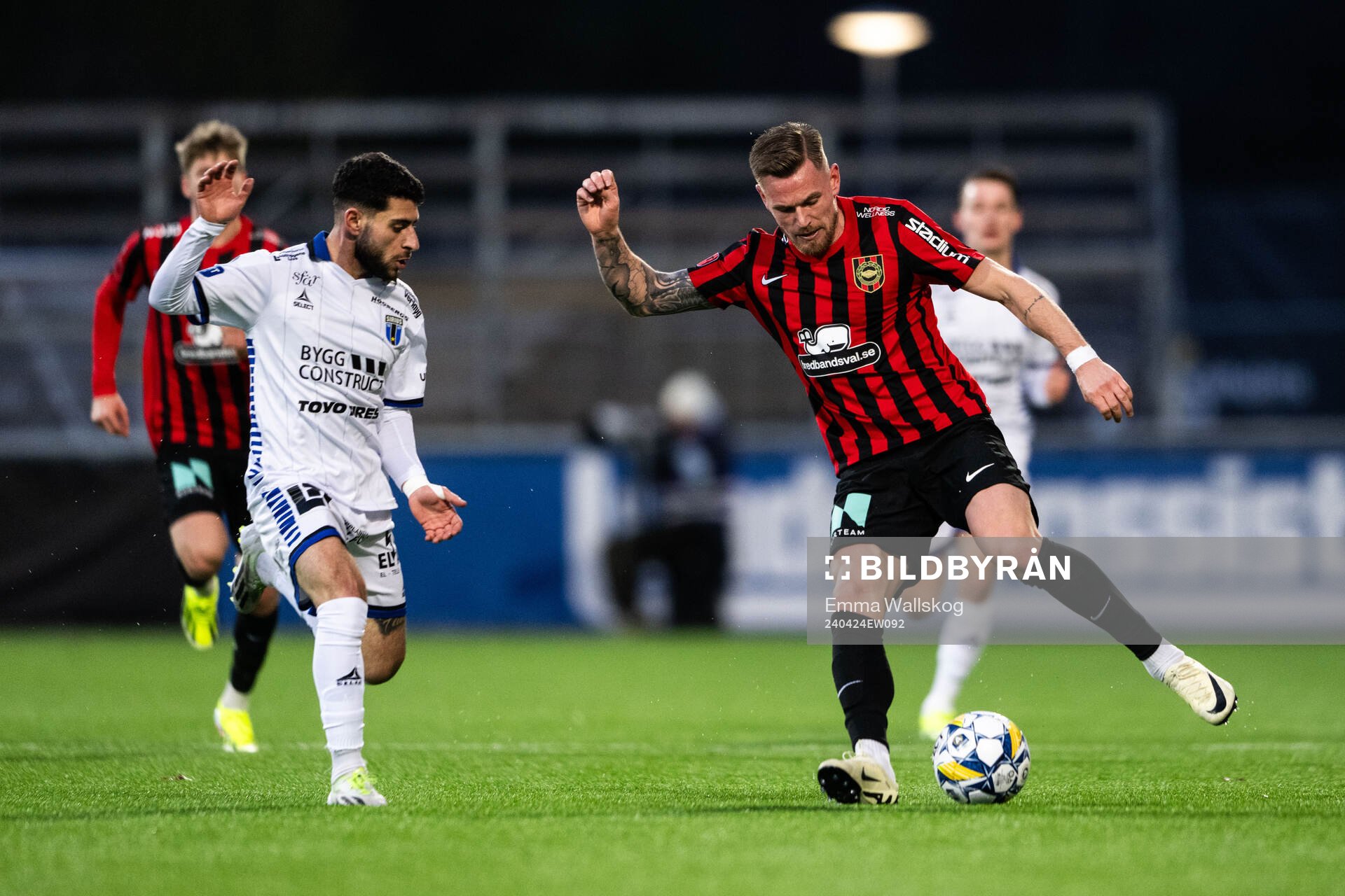 Sirius André Alsanati och Brommapojkarnas Rasmus Örqvist