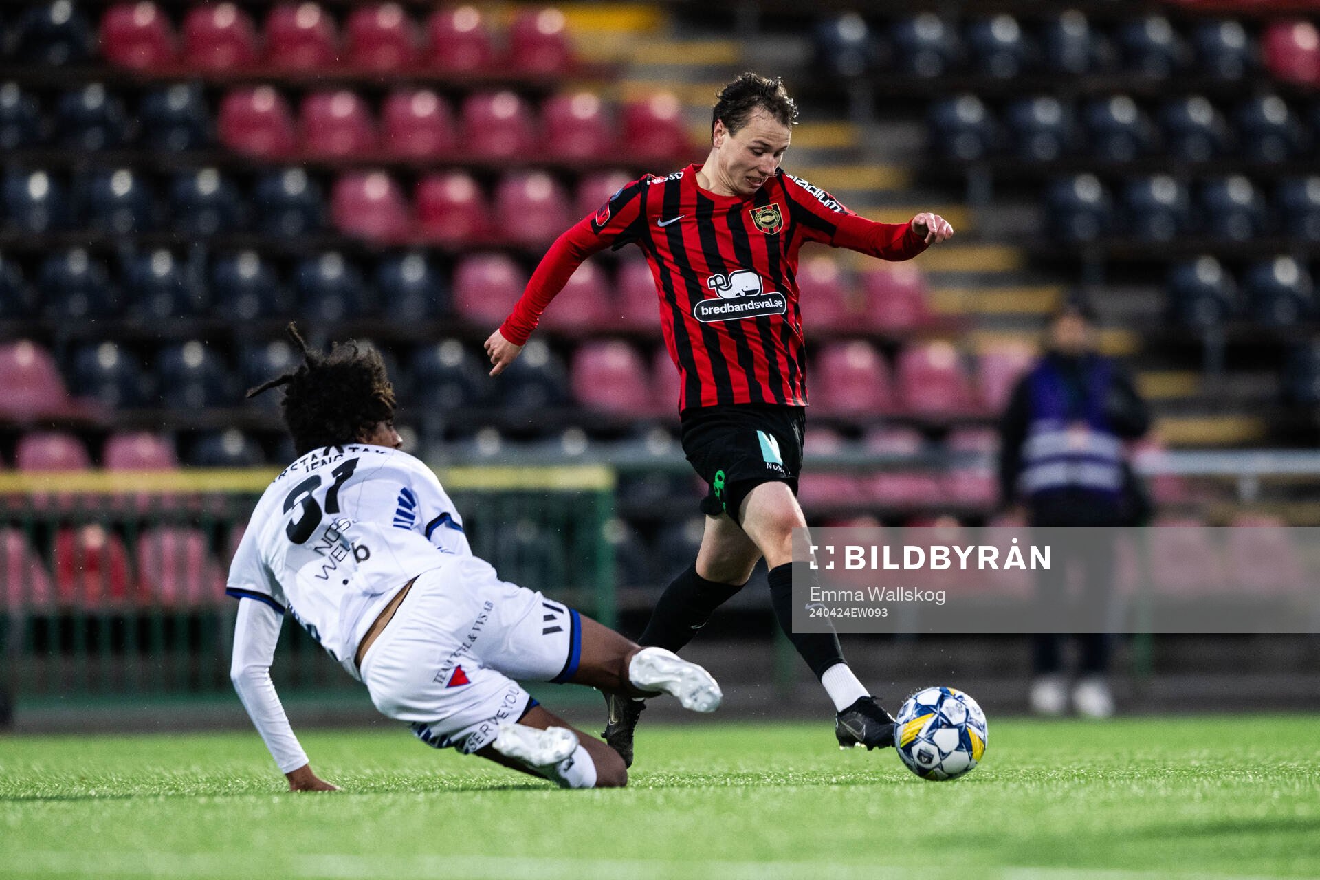 Sirius Malcolm Jeng och Brommapojkarnas Kaare Brøckner