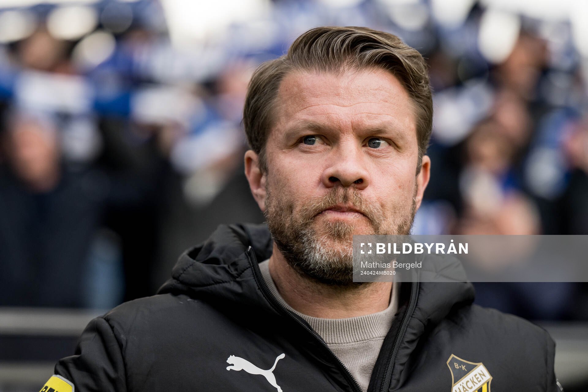 Häcken tränare Pål Arne Johansen