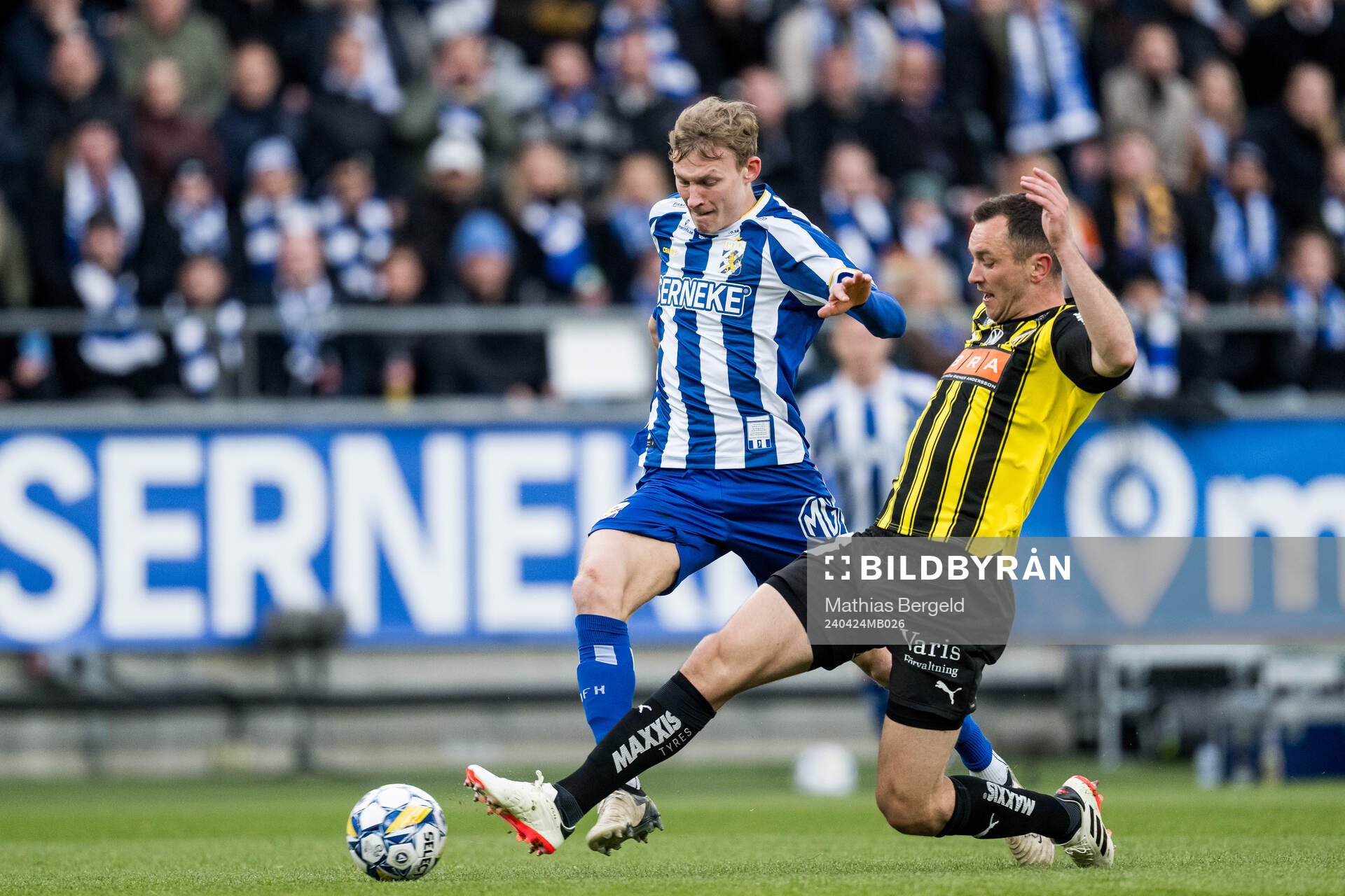 IFK Göteborgs Laurs Skjellerup och Häckens Even Hovland