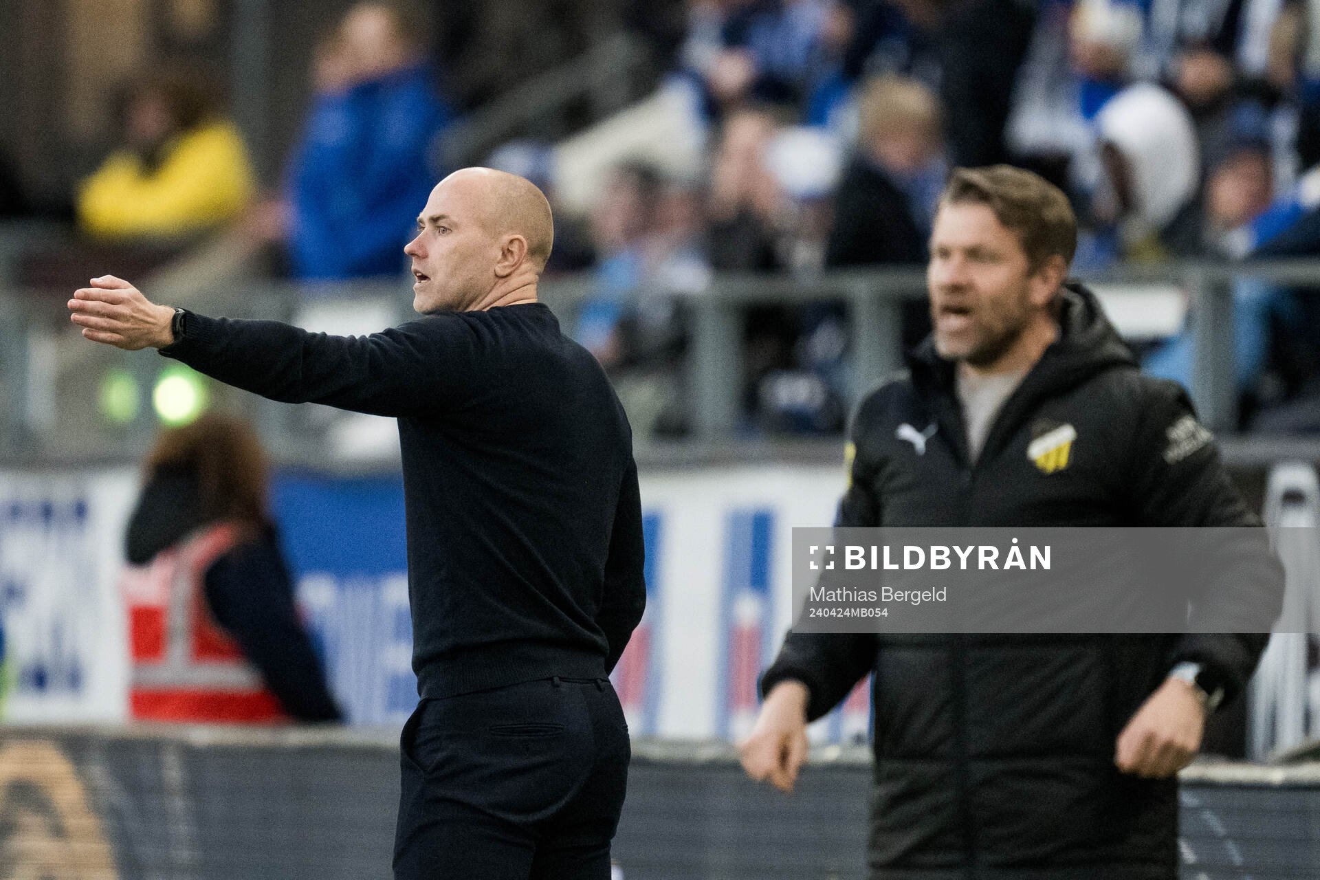 IFK Göteborgs tränare Jens Berthel Askou och Häckens
