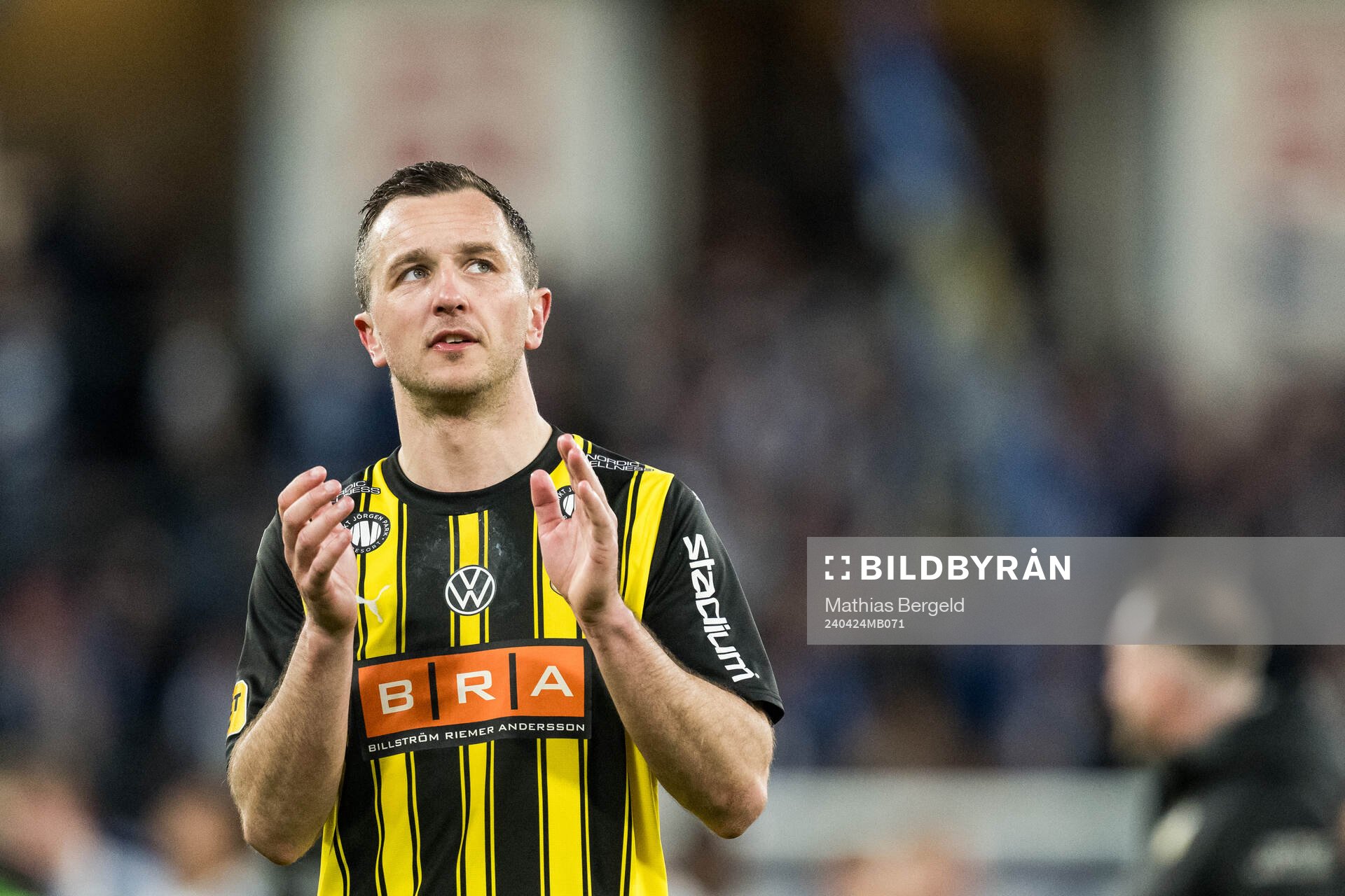 Häckens Even Hovland jublar
