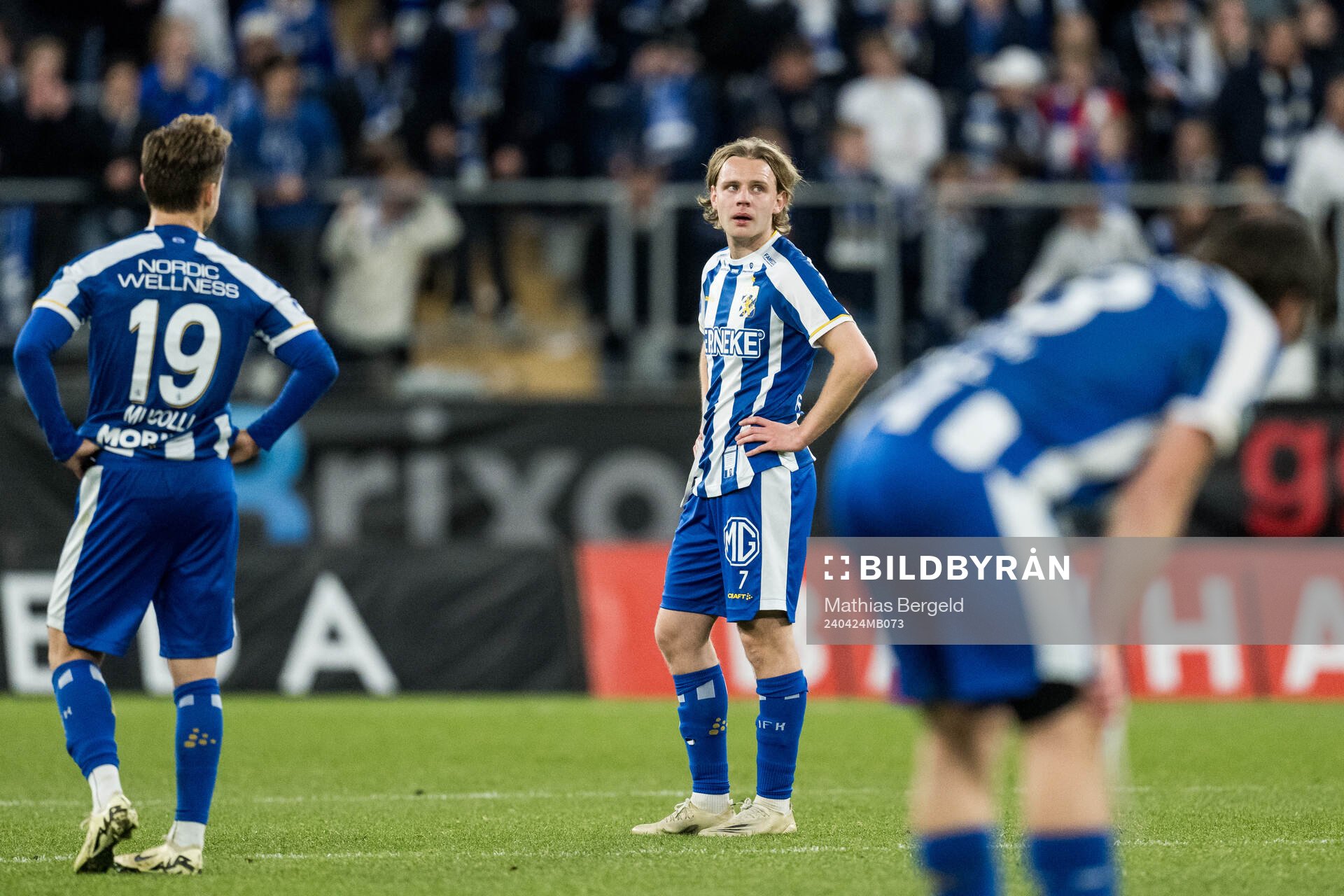 IFK Göteborgs Oscar Pettersson deppar