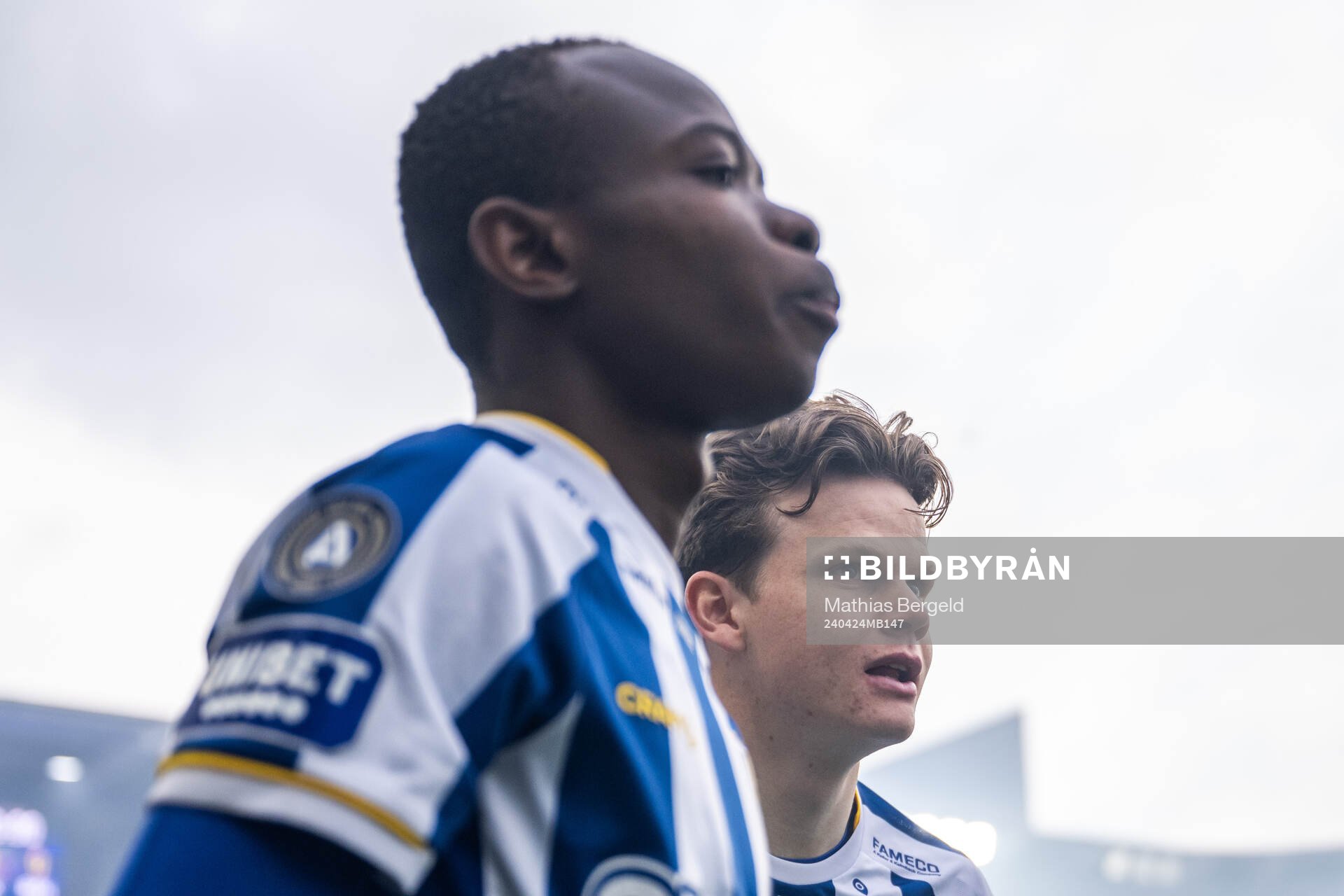 IFK Göteborgs Malick Junior Yalcouye och Kolbeinn