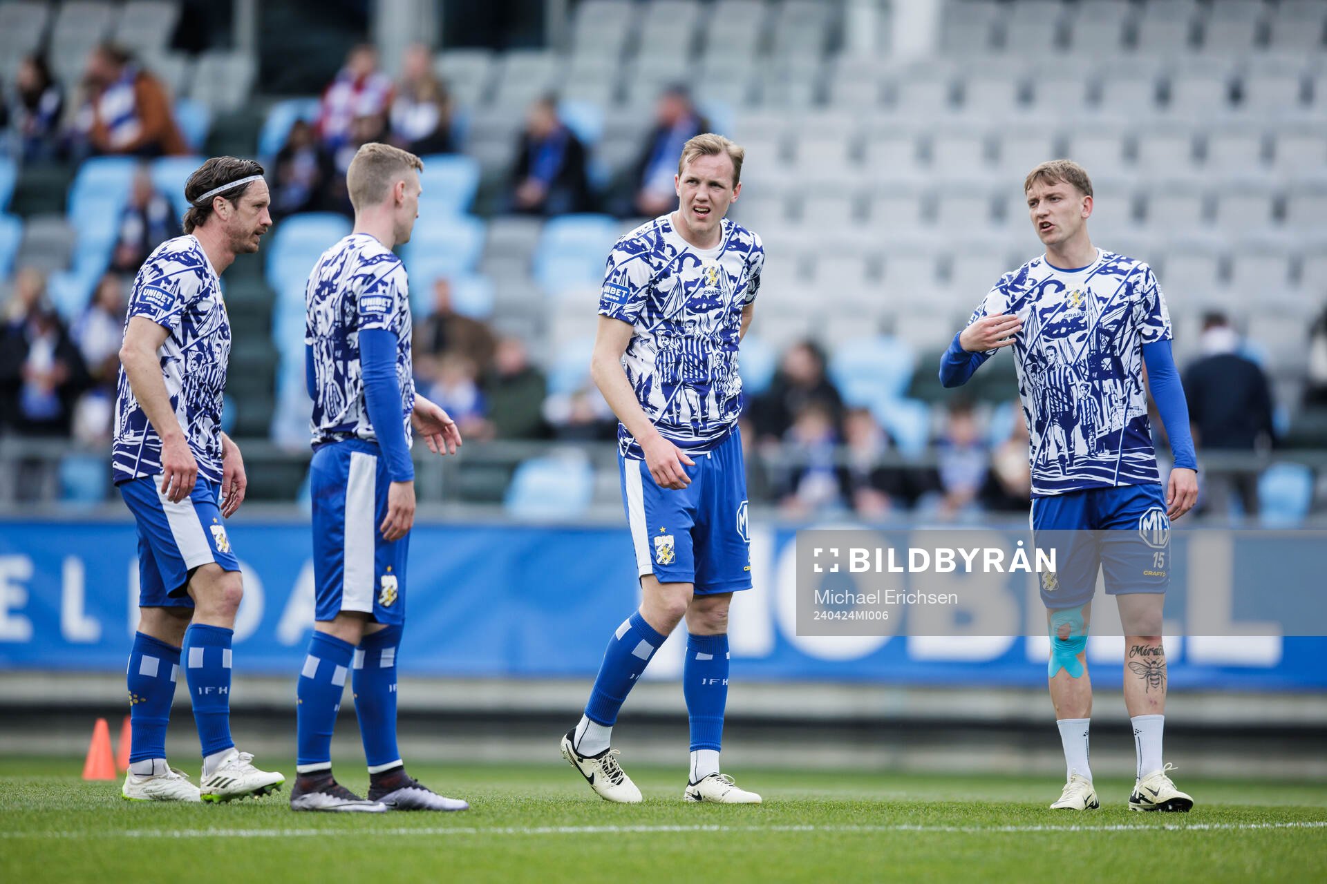 IFK Göteborgs Gustav Svensson, Sebastian Ohlsson, Adam