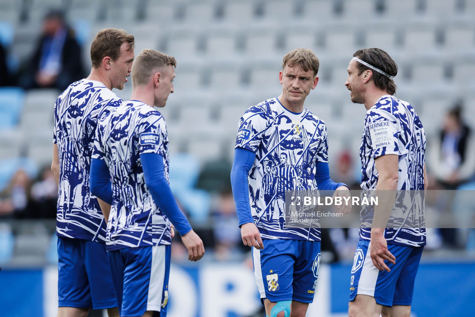 IFK Göteborgs Adam Carlén, Sebastian Ohlsson, Sebastian