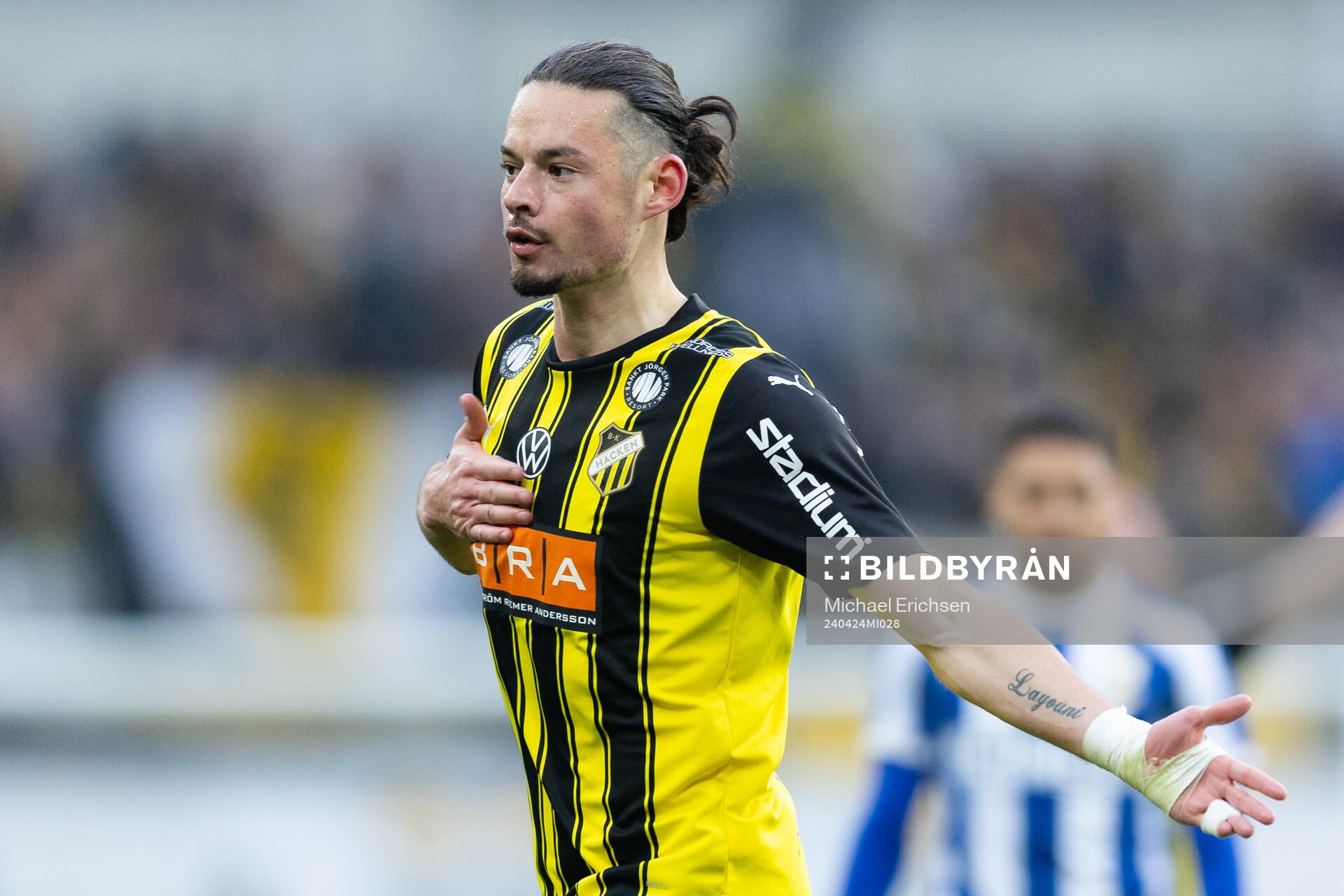 Häckens Amor Layouni jublar