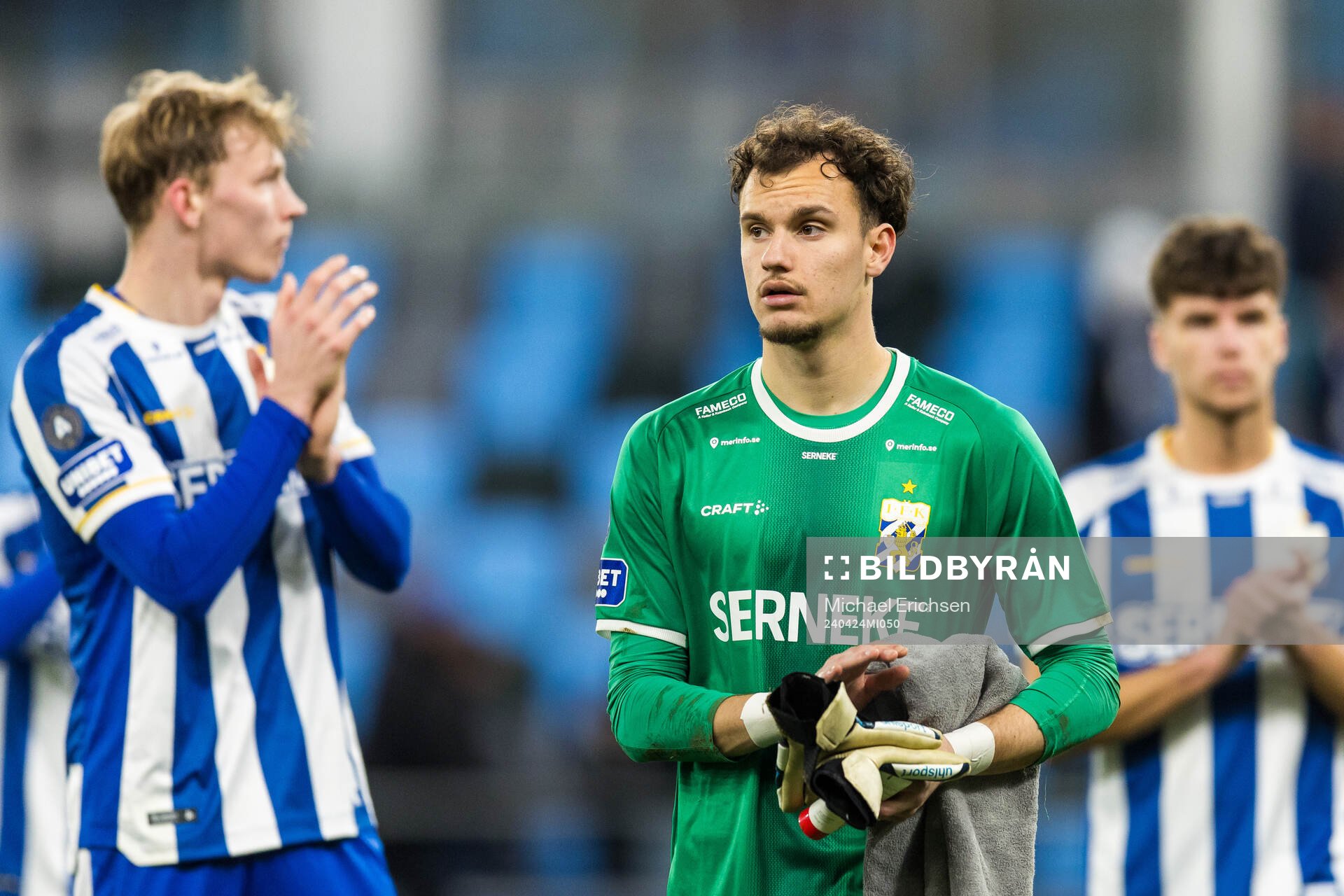 IFK Göteborgs Elis Bishesari deppar