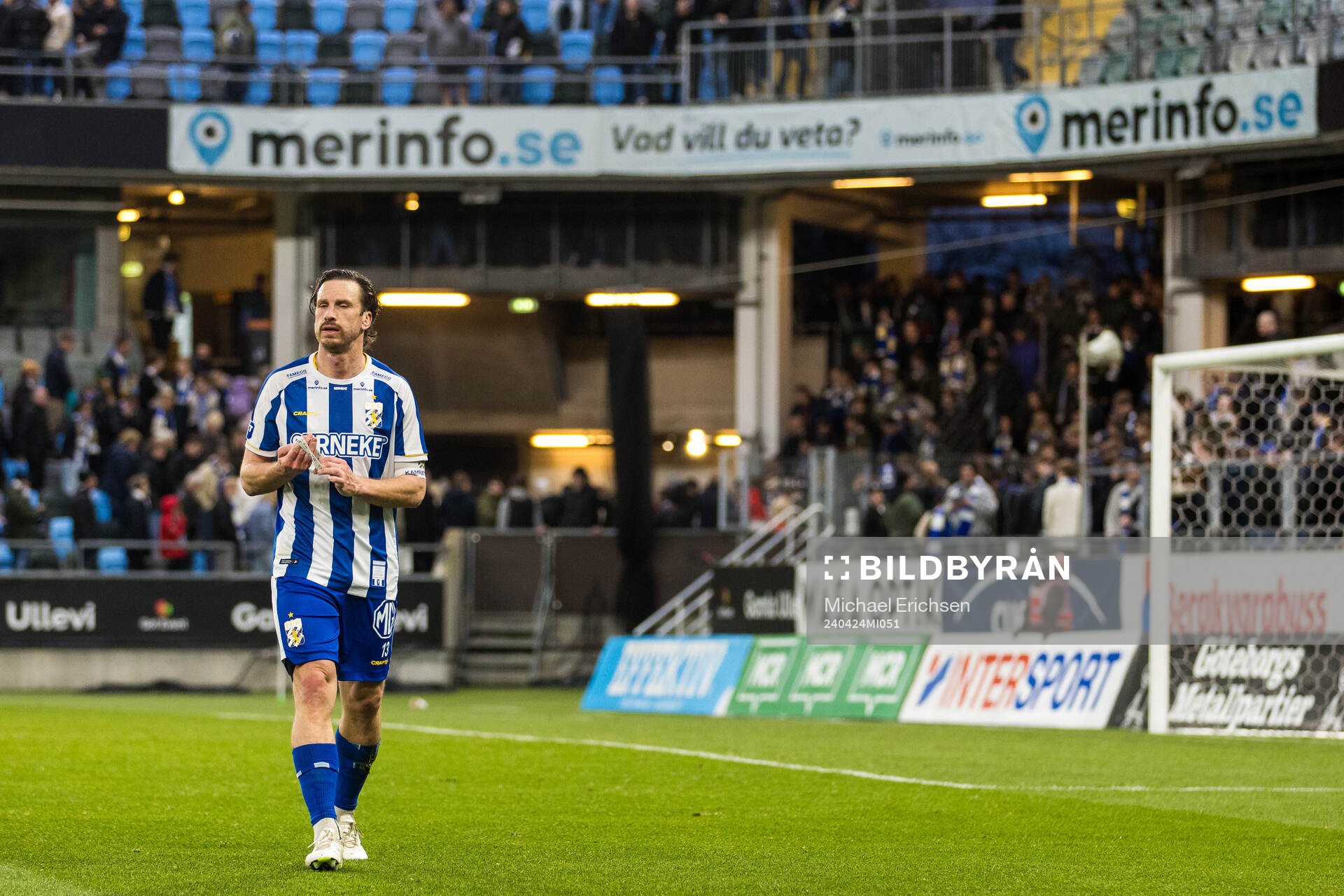 IFK Göteborgs Gustav Svensson deppar