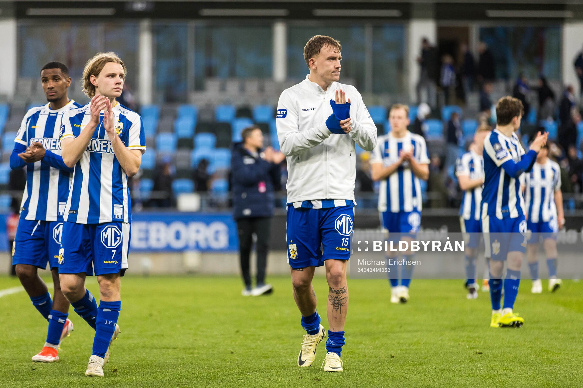 IFK Göteborgs spelare deppar