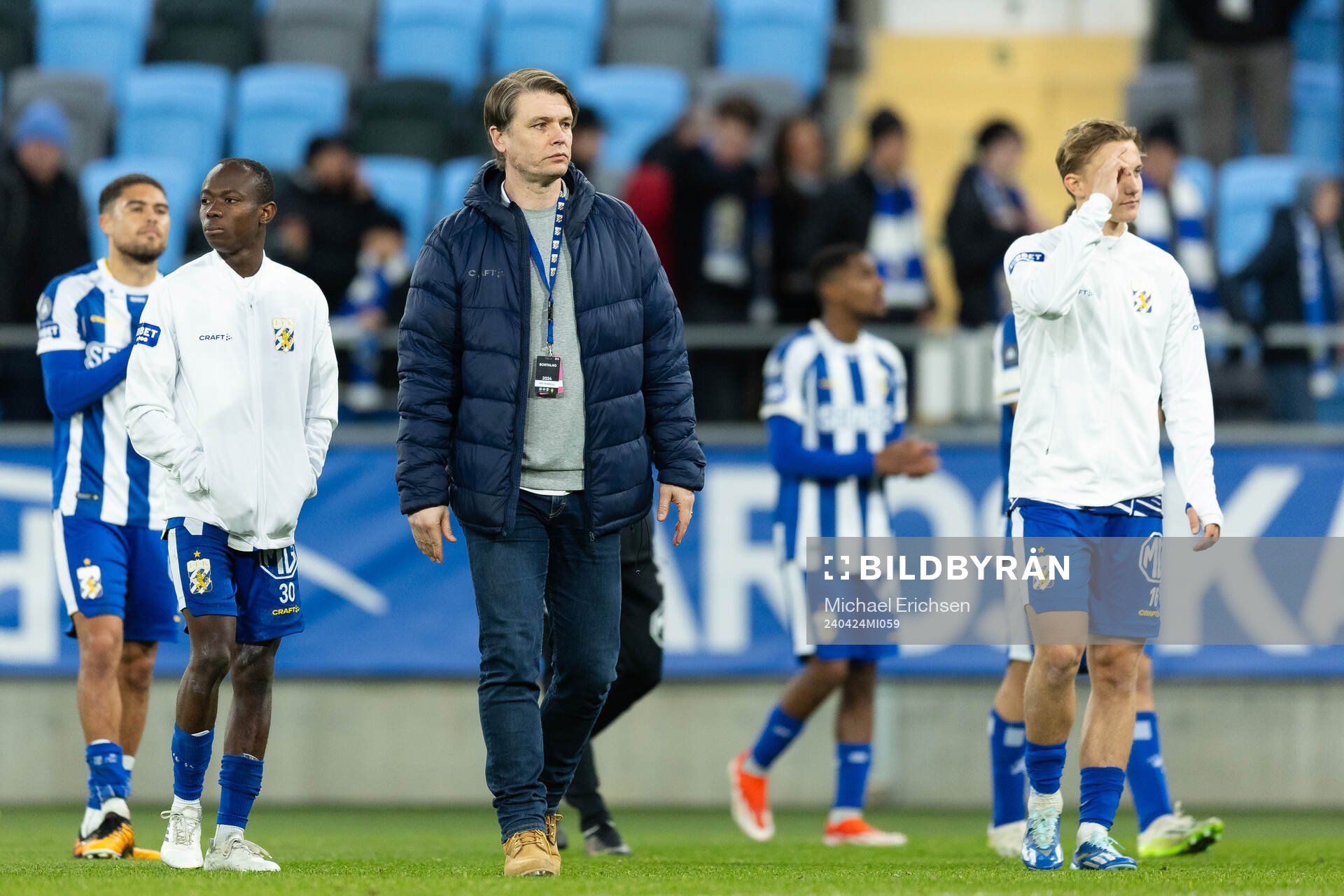 IFK Göteborgs tekniske direktör Ola Larsson deppar