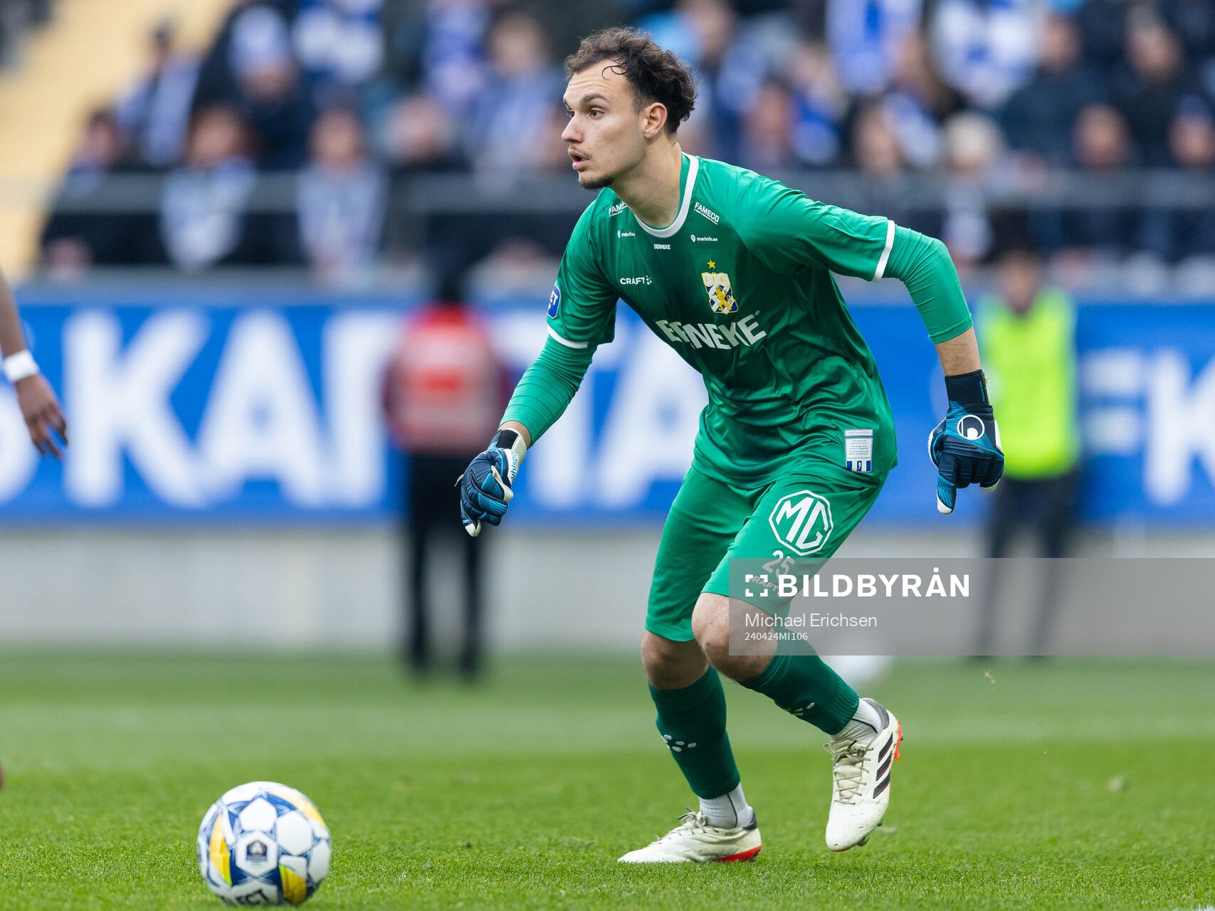 IFK Göteborgs målvakt Elis Bishesari