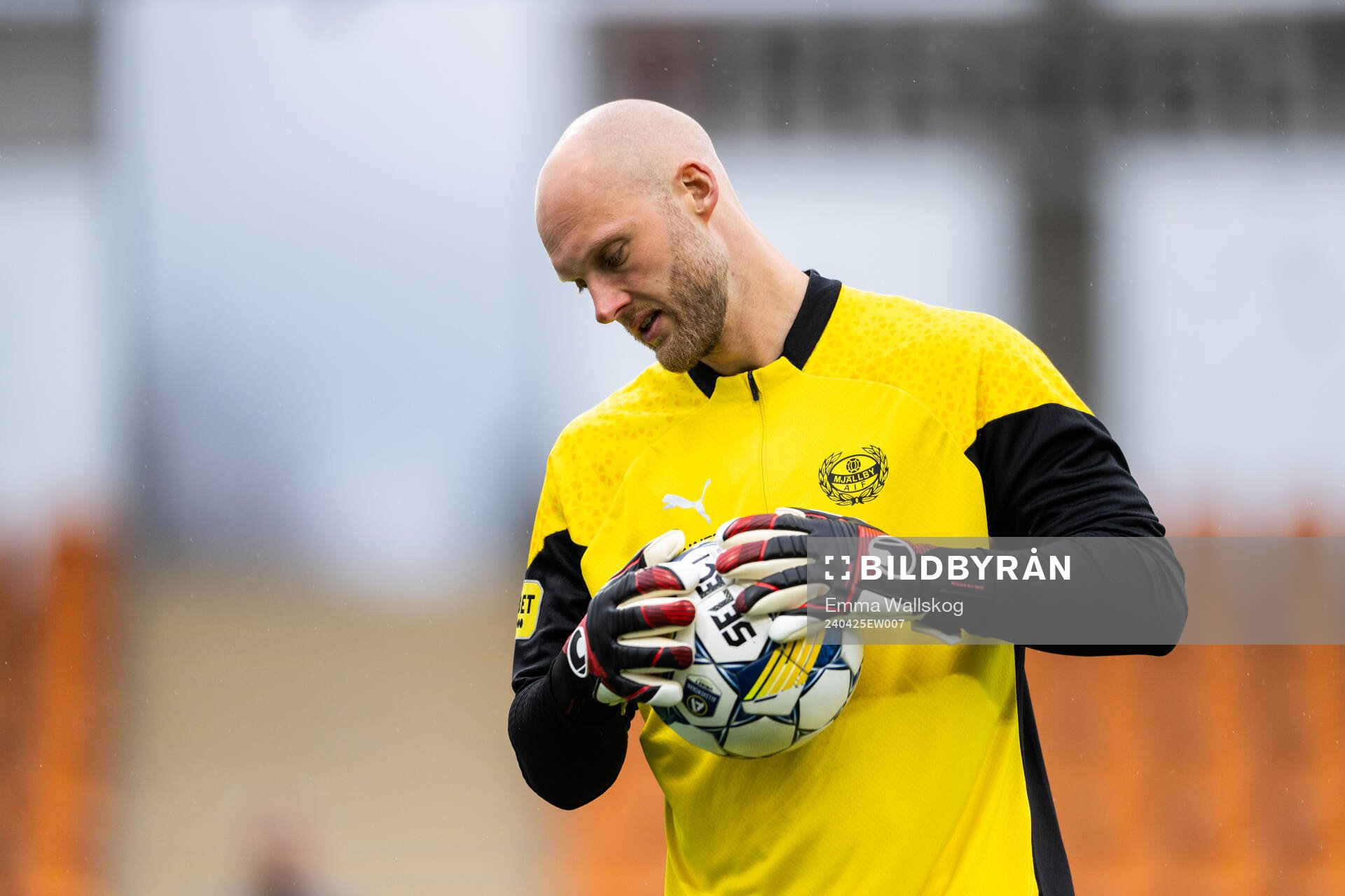 Mjällbys målvakt Alexander Lundin