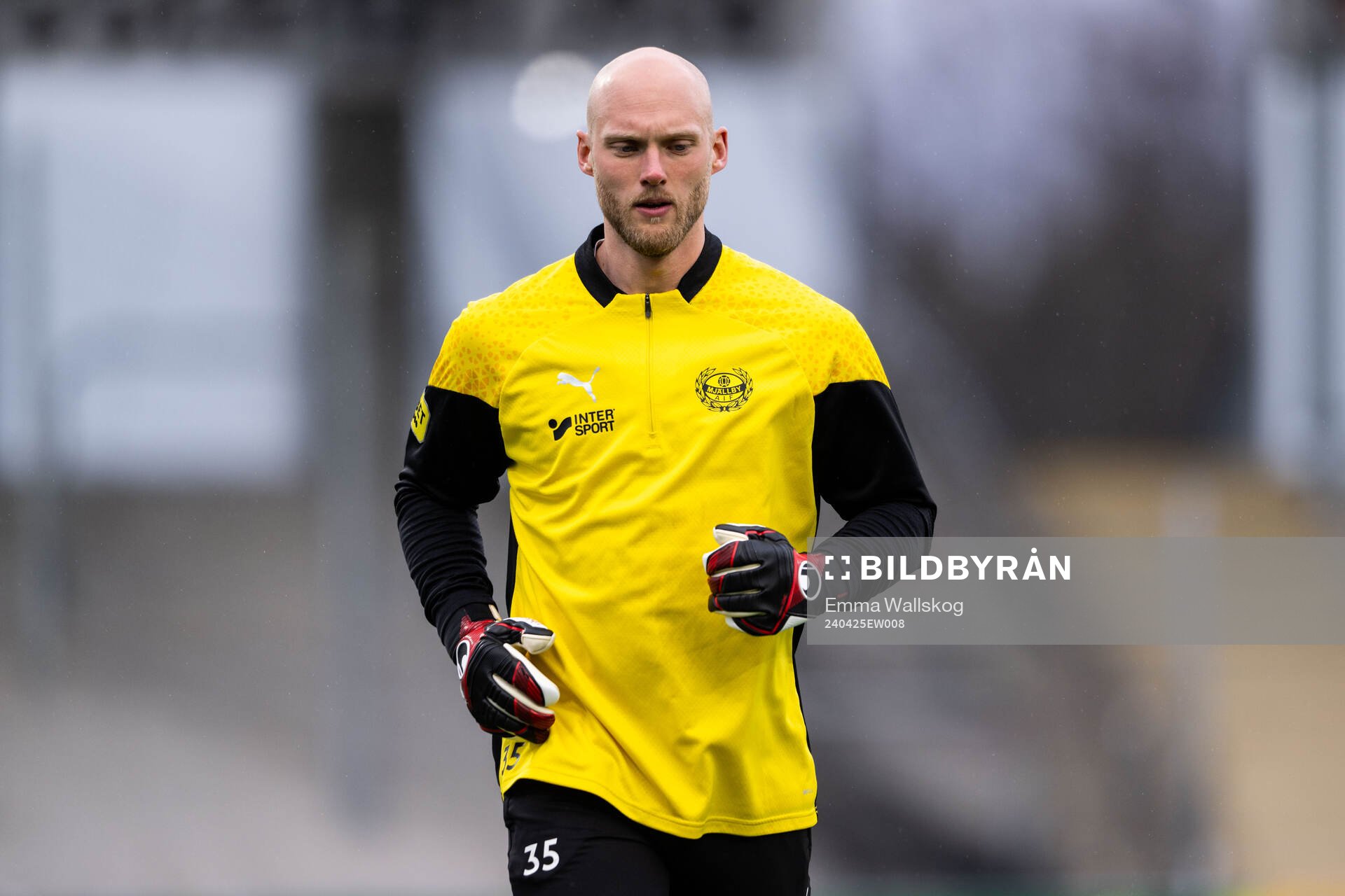 Mjällbys målvakt Alexander Lundin