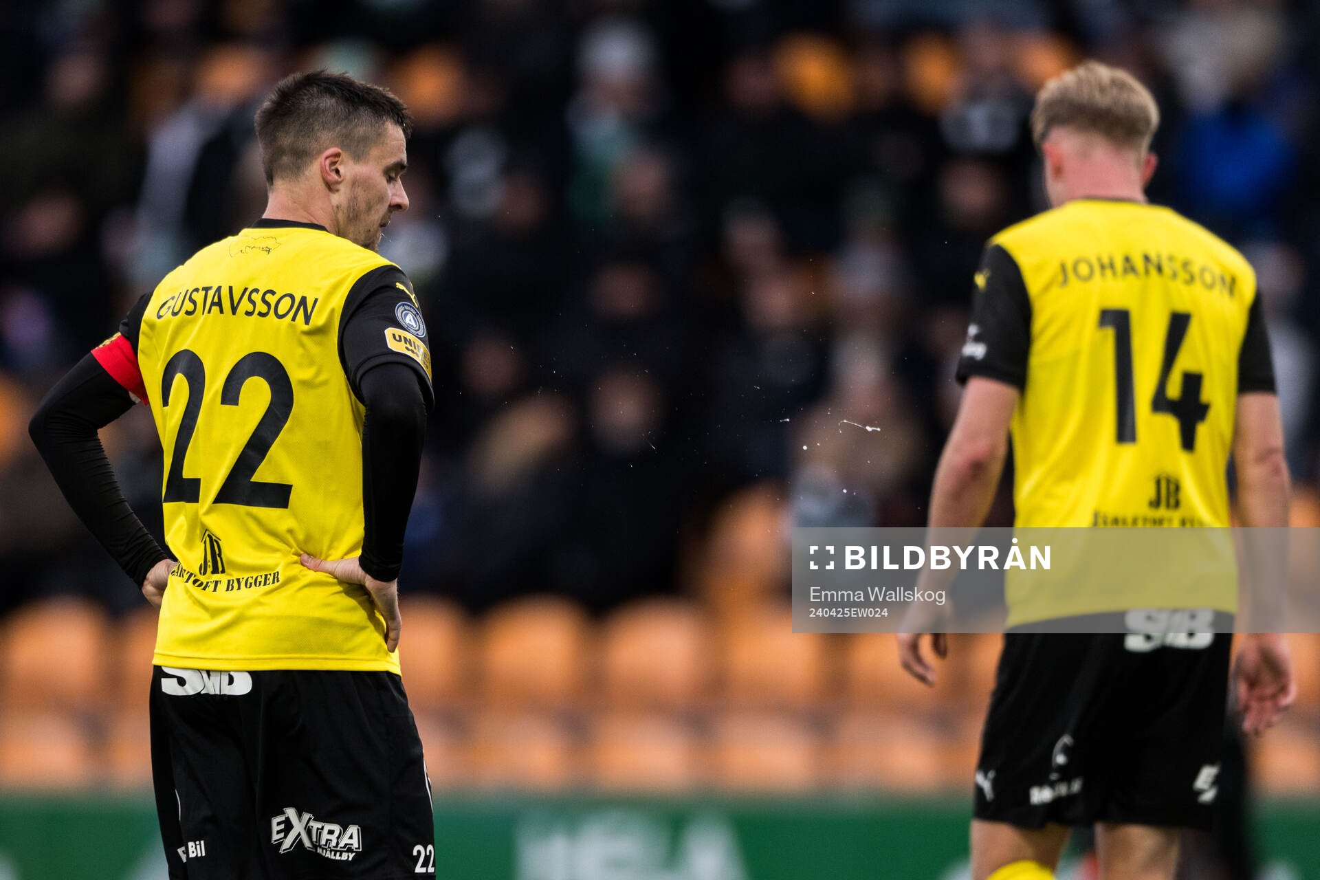 Mjällbys Jesper Gustavsson deppar
