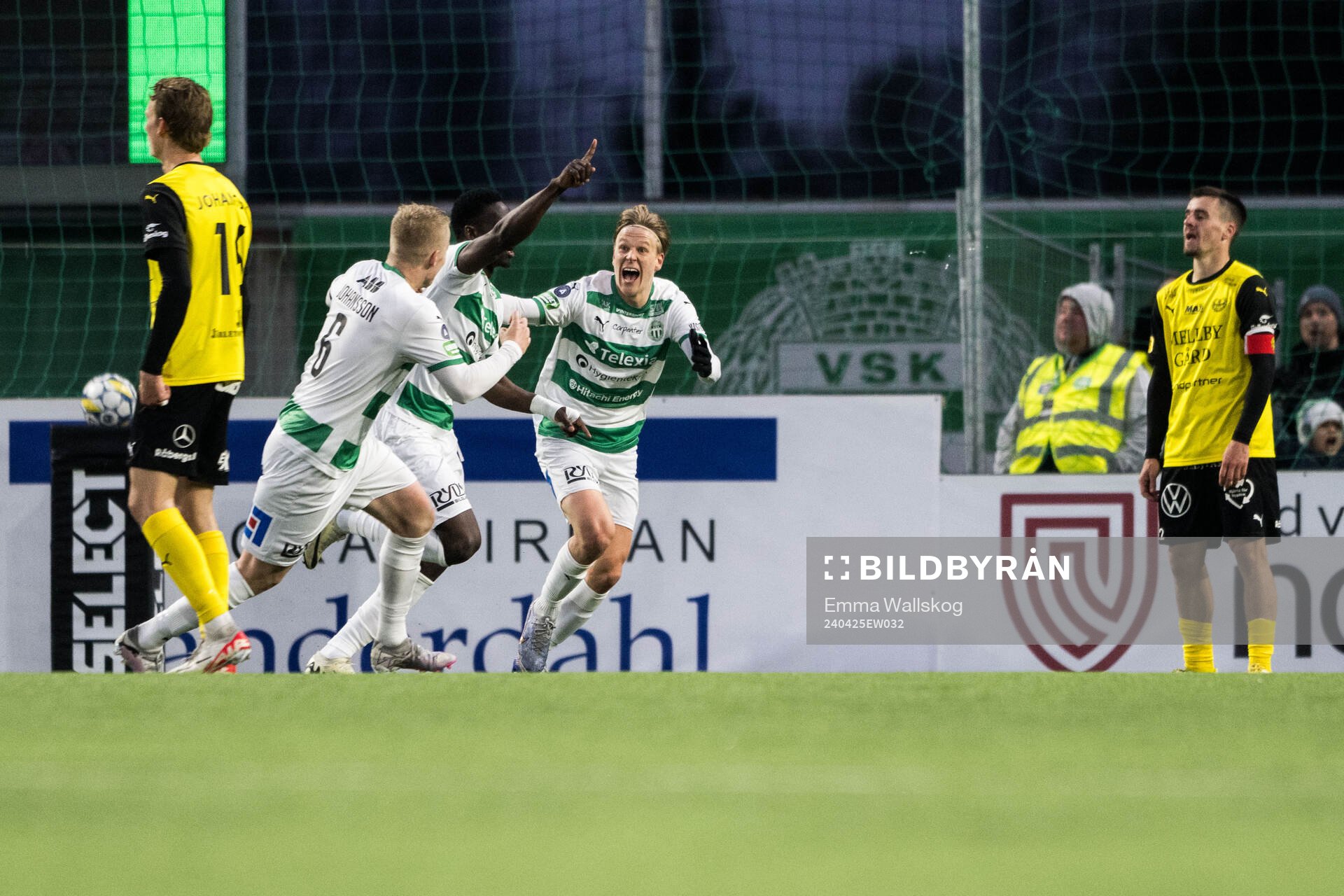 Västerås Ibrahim Yalatif Diabate jublar