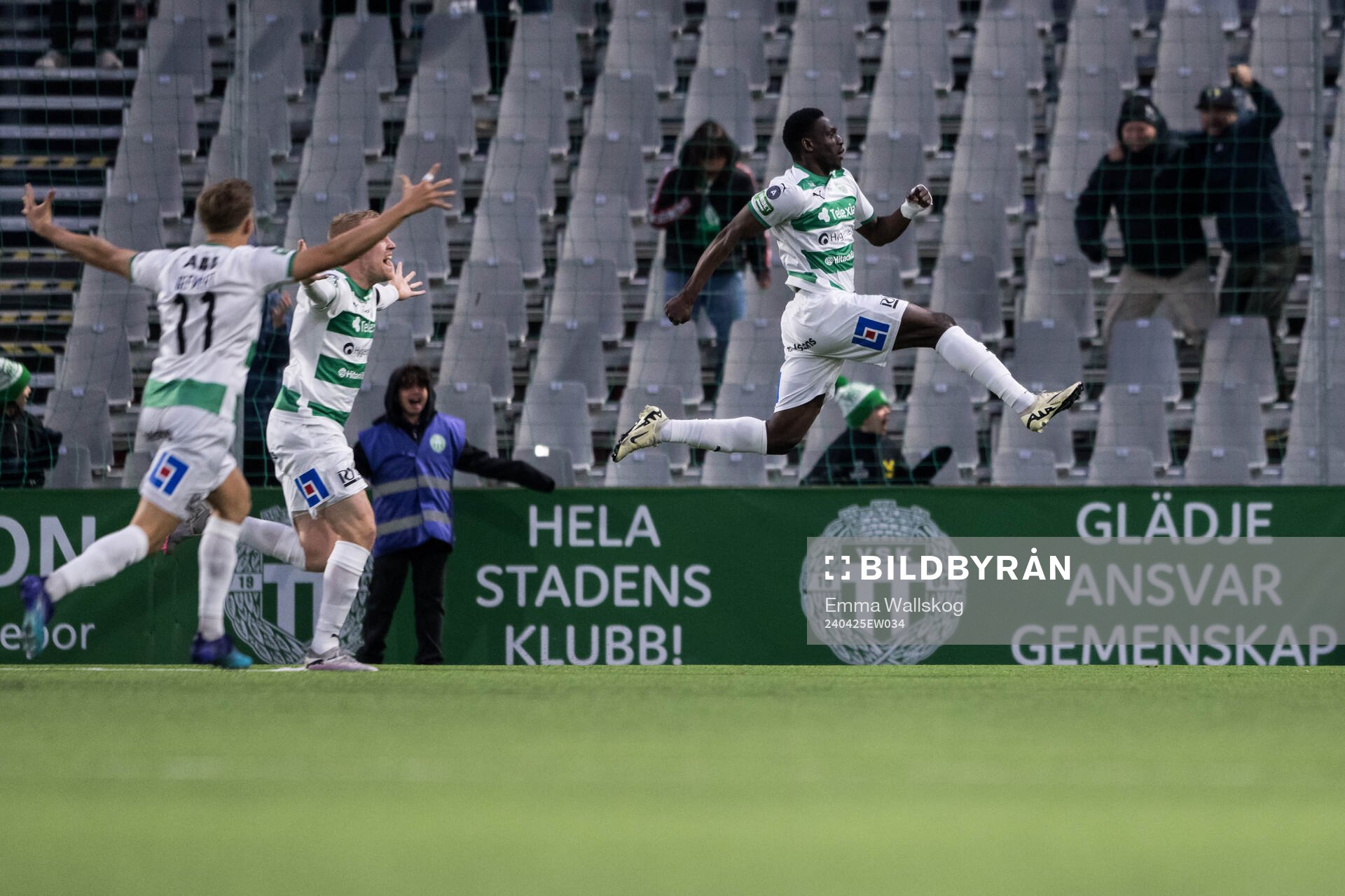 Västerås Ibrahim Yalatif Diabate jublar